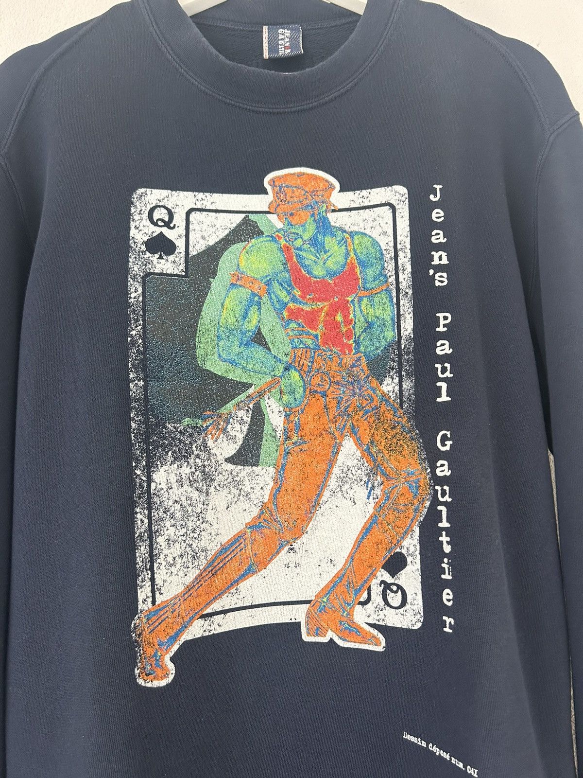 Jean Paul Gaultier Playing Card Graphic Sweatshirt Size US S / EU 44-46 / 1 - 2 Thumbnail