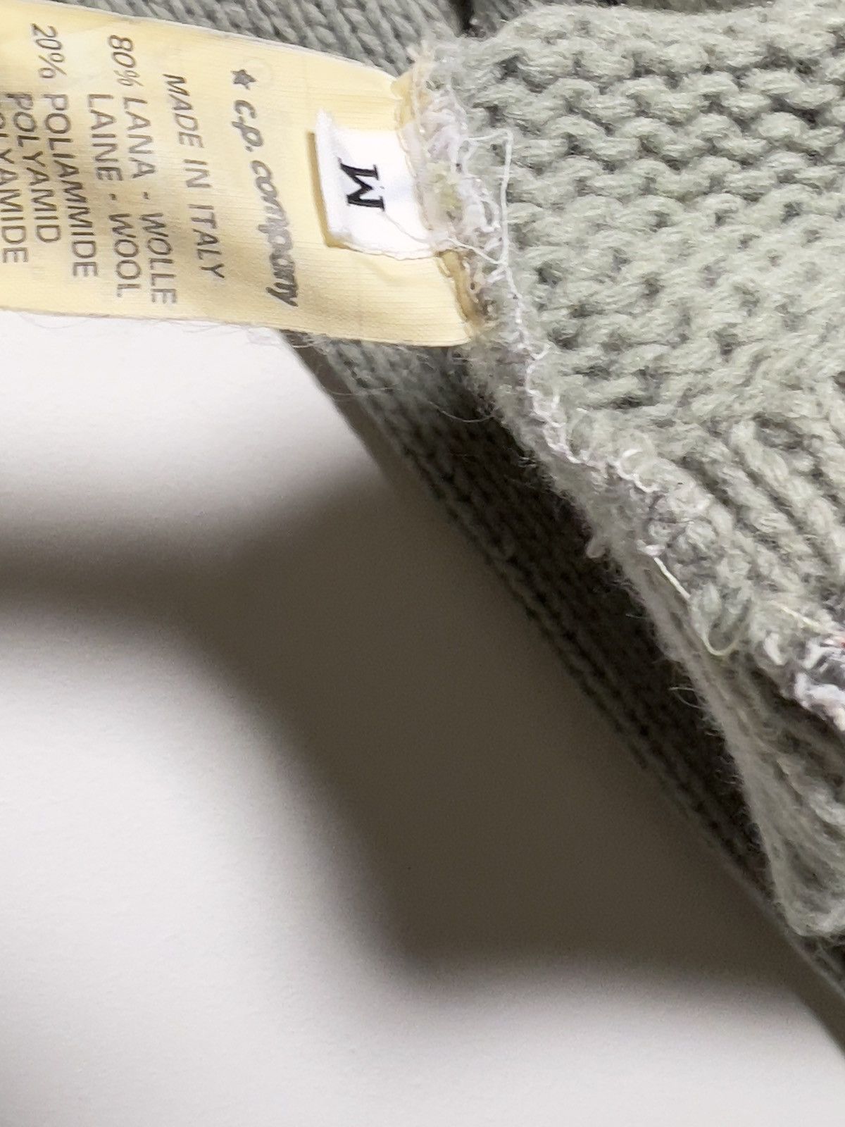 Stone Island stone island 80s knit v-neck vintage archive sweater Size US M / EU 48-50 / 2 - 15 Thumbnail