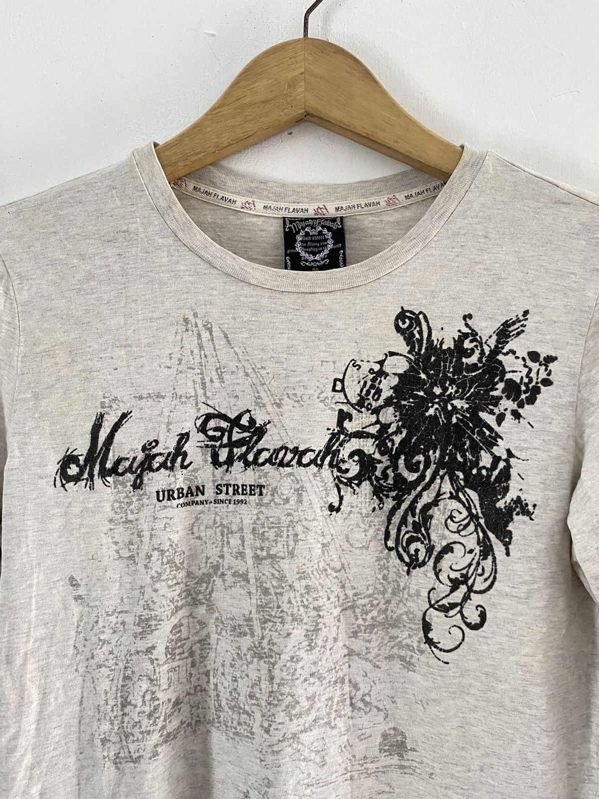 If Six Was Nine × Japanese Brand × Le Grande Bleu (L.G.B.) Majah flavah urban street longsleeve tshirt Size US M / EU 48-50 / 2 - 3 Thumbnail