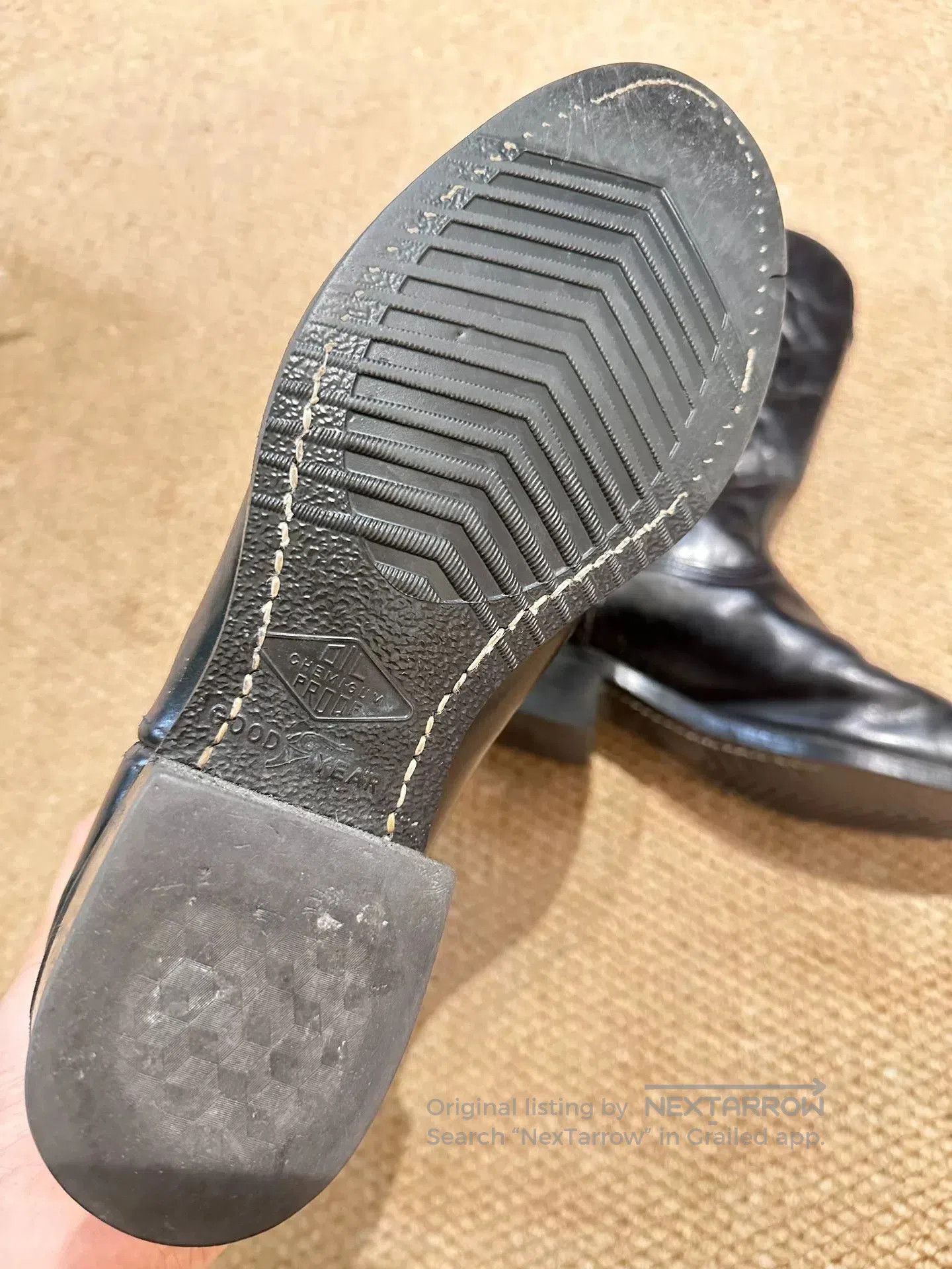 Vintage Vintage American Western Leather Boots. Size US 9.5 / EU 42-43 - 7 Thumbnail