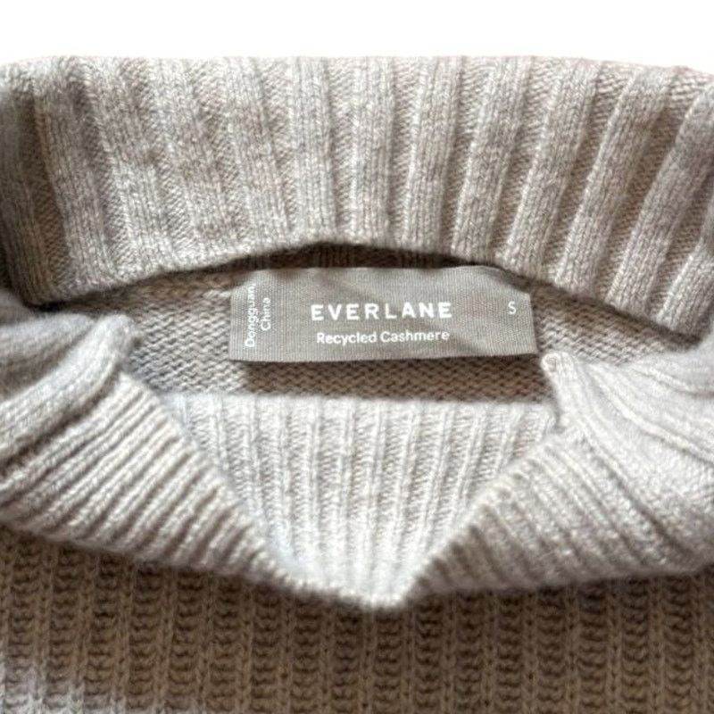 Everlane Everlane Beige Cashmere Sweater | Size S Size S / US 4 / IT 40 - 5 Thumbnail