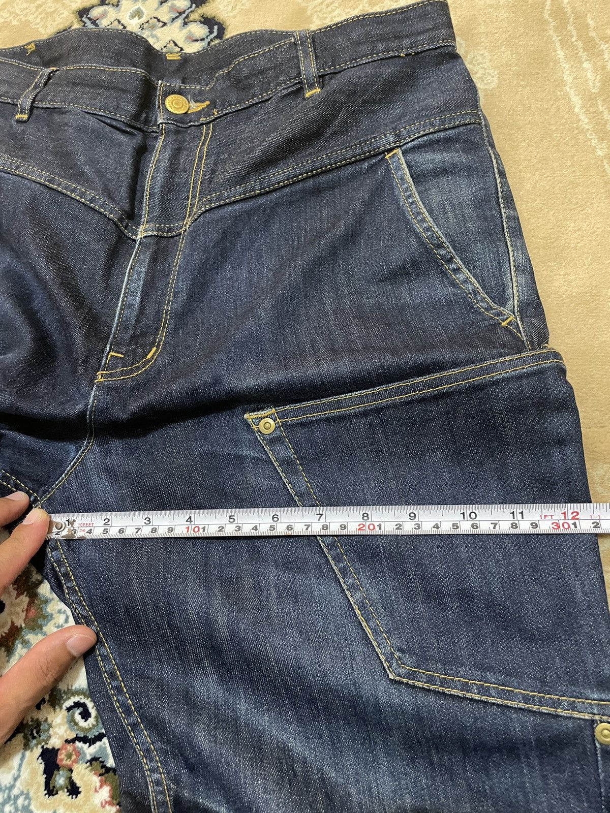 Issey Miyake × Vintage × mercibeaucoup Issey Miyake Denim Mercibeaucoup Made in Japan Size US 33 - 12 Thumbnail
