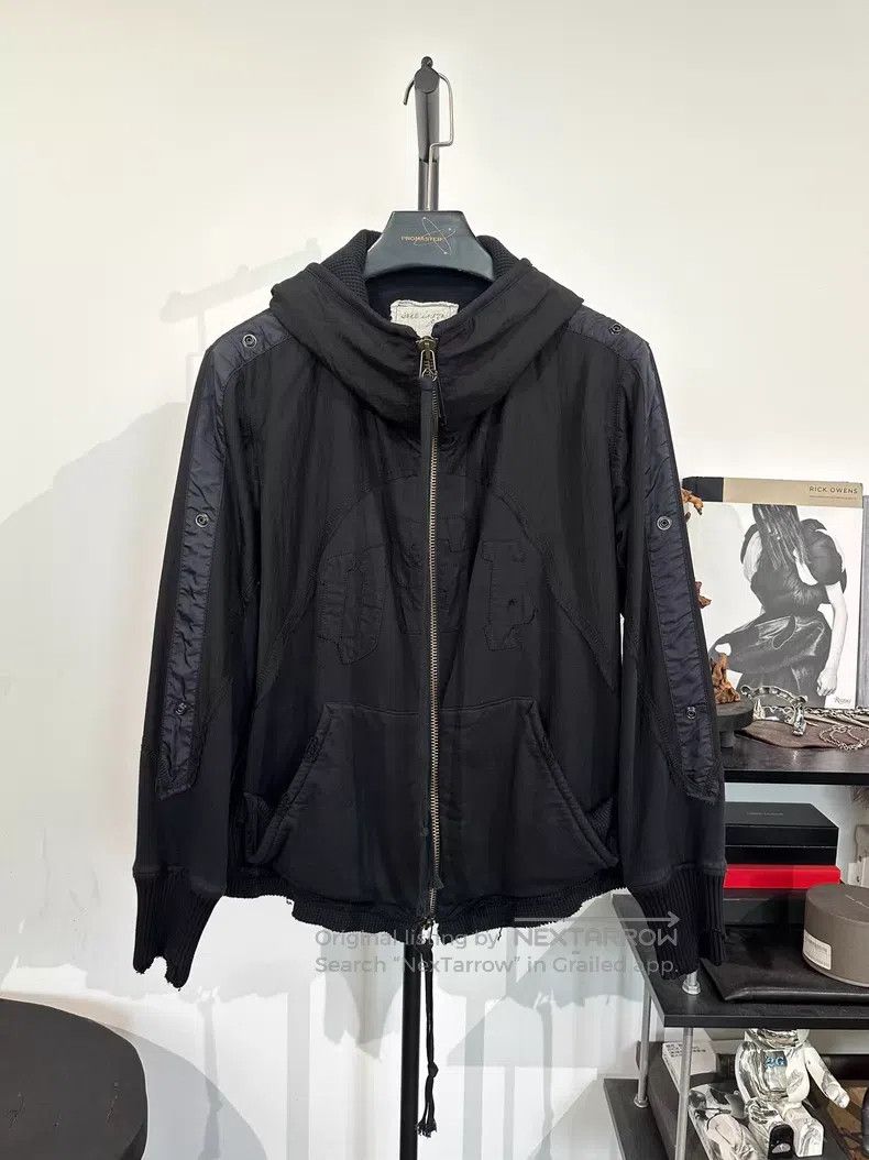 Greg Lauren Greg Lauren Patchwork hoodie with hooded design| Size US M / EU 48-50 / 2 - 1 Thumbnail