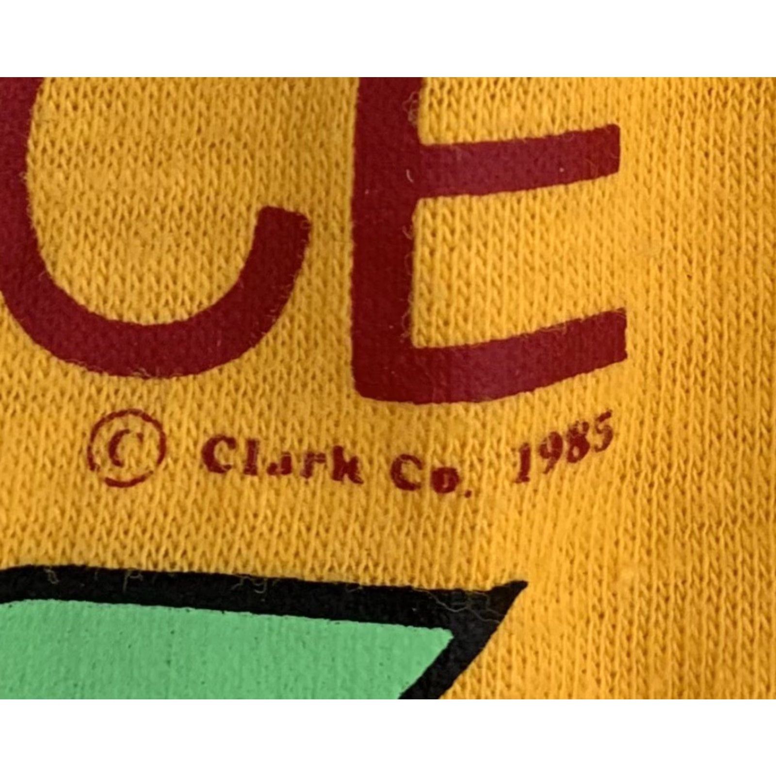 Vintage vintage I survived Utah peak experience snowbird April 86 graphic tee t-shirt L Miller Mens Crew Neck Short Sleeve Yellow 80s nature USA Size US L / EU 52-54 / 3 - 6 Thumbnail
