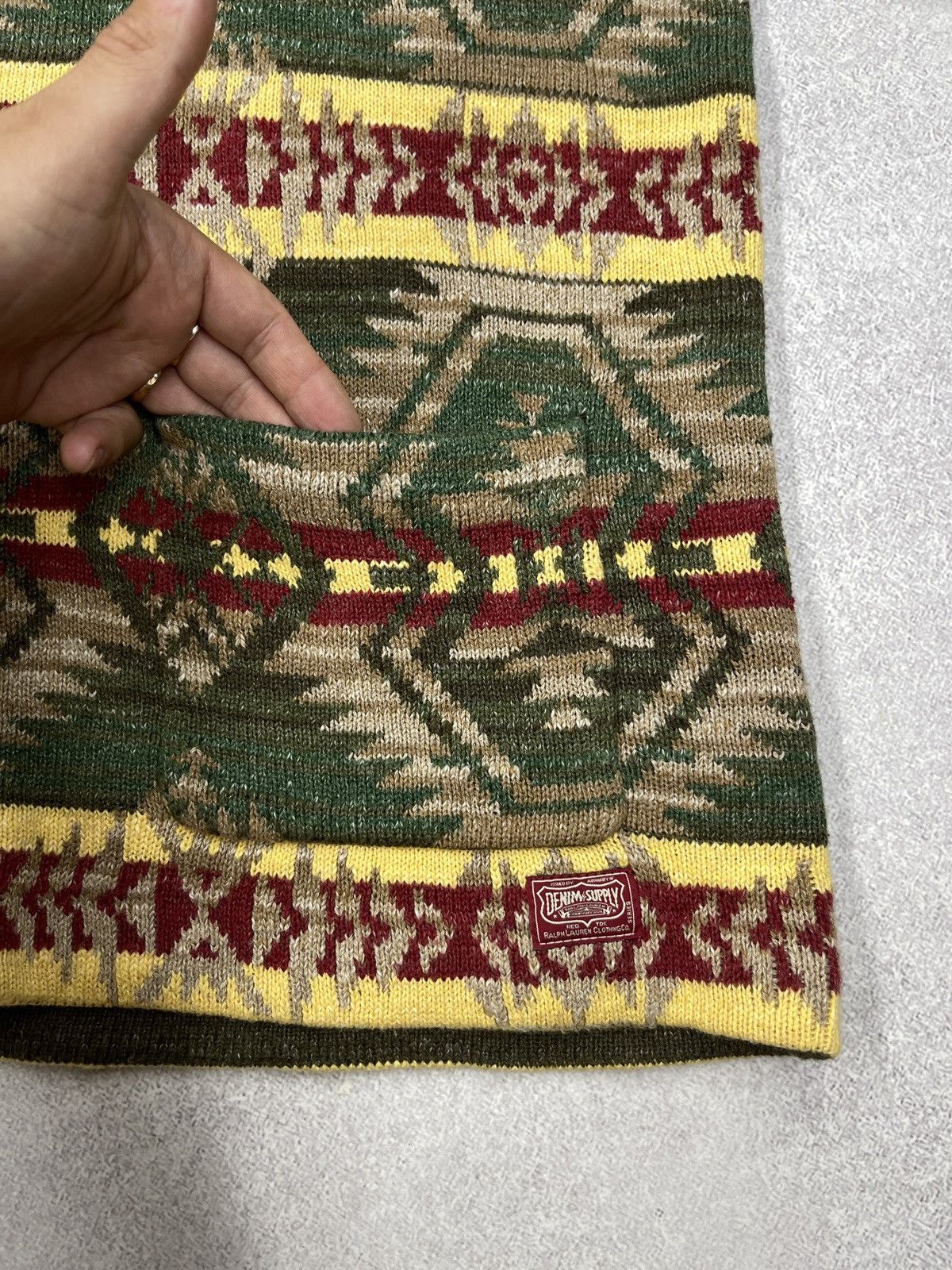 Denim & Supply Ralph Lauren Rare Ralph Lauren Denim & Supply Cardigan Knit Aztec Navajo Size US XL / EU 56 / 4 - 6 Thumbnail