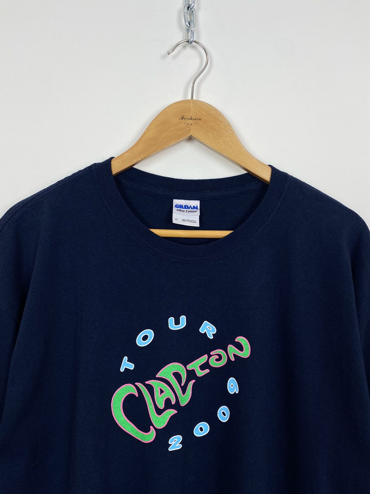 Band Tees Gildan Eric Clapton Tour 2009 Short Sleeve T Shirt Size XL Size US XL / EU 56 / 4 - 2 Thumbnail