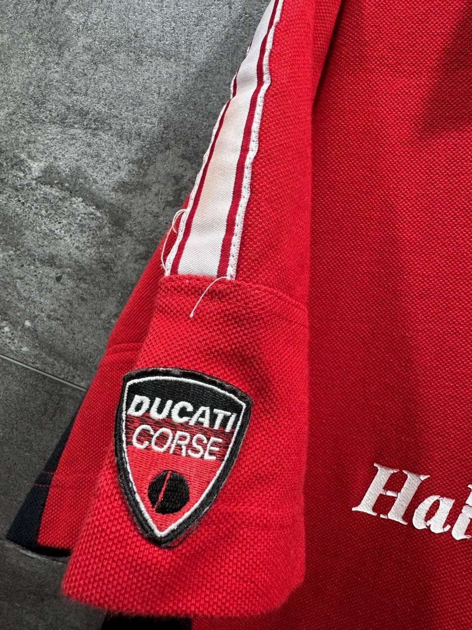 Ducati DUCATI Corse Vintage Polo Shirt Halmstad Gustav Rare Men’s Size US XL / EU 56 / 4 - 8 Thumbnail