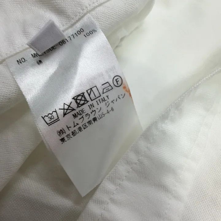 Thom Browne Thom Browne Classic Long Sleeve Shirt with Stripes -2507 Size US S / EU 44-46 / 1 - 4 Thumbnail