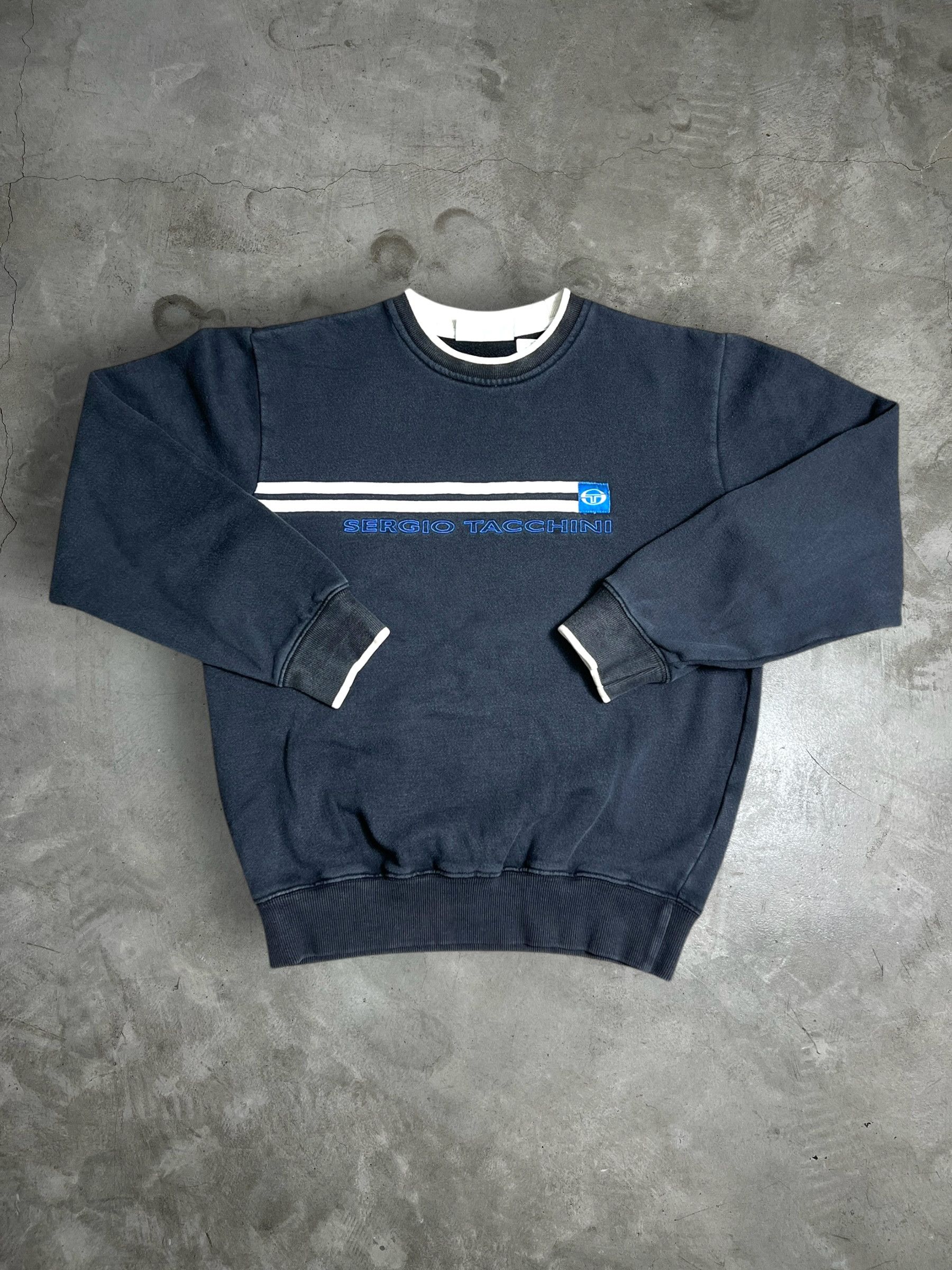 Sergio Tacchini VTG Sergio Tacchini Embroidery Logo Sweatshirt (S) JKA136 Size US S / EU 44-46 / 1 - 1 Thumbnail