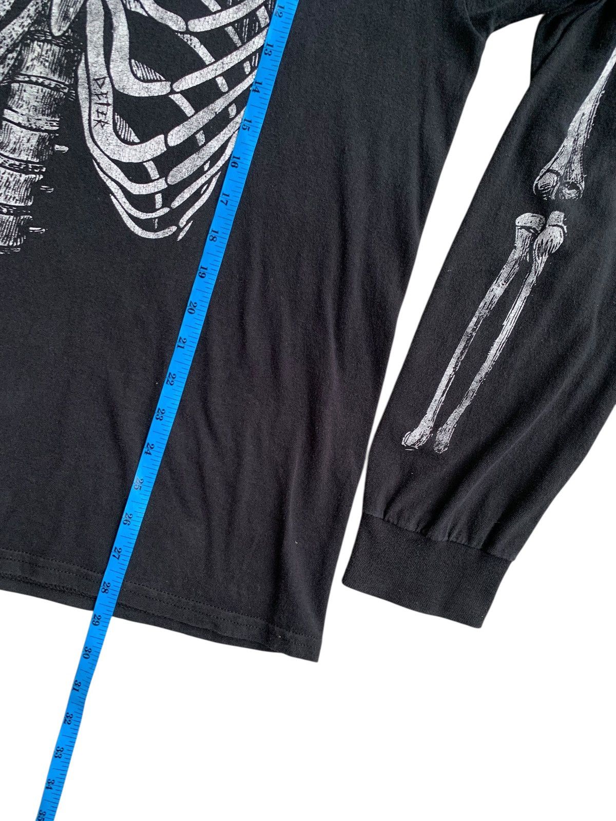 Japanese Brand Black Matter Skeleton Long Sleeve Vintage By Honduras Size US L / EU 52-54 / 3 - 11 Thumbnail