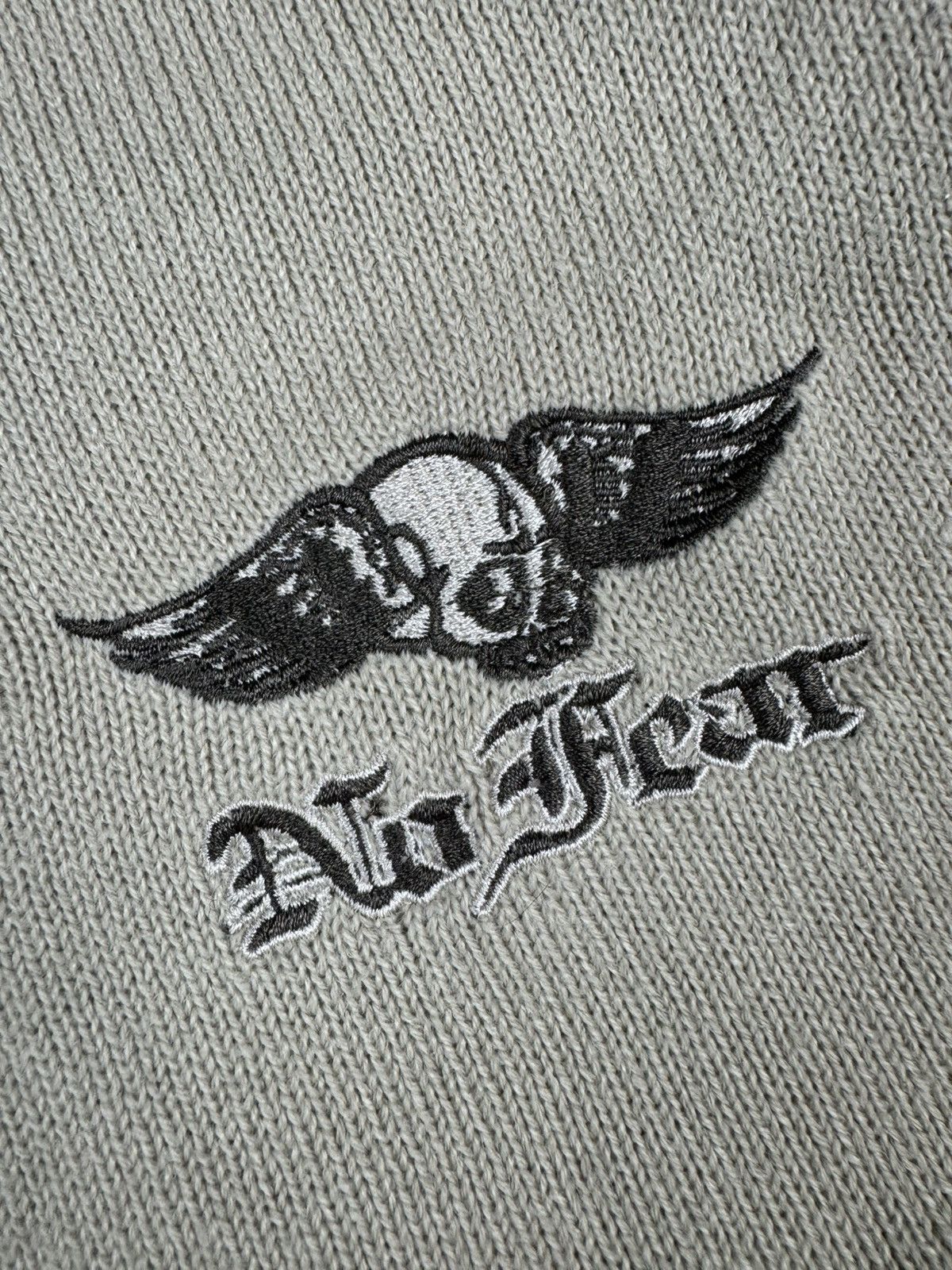 No Fear × Vintage Vintage 00s No Fear spellout sweater knit zip hoodie skate Size US M / EU 48-50 / 2 - 9 Thumbnail