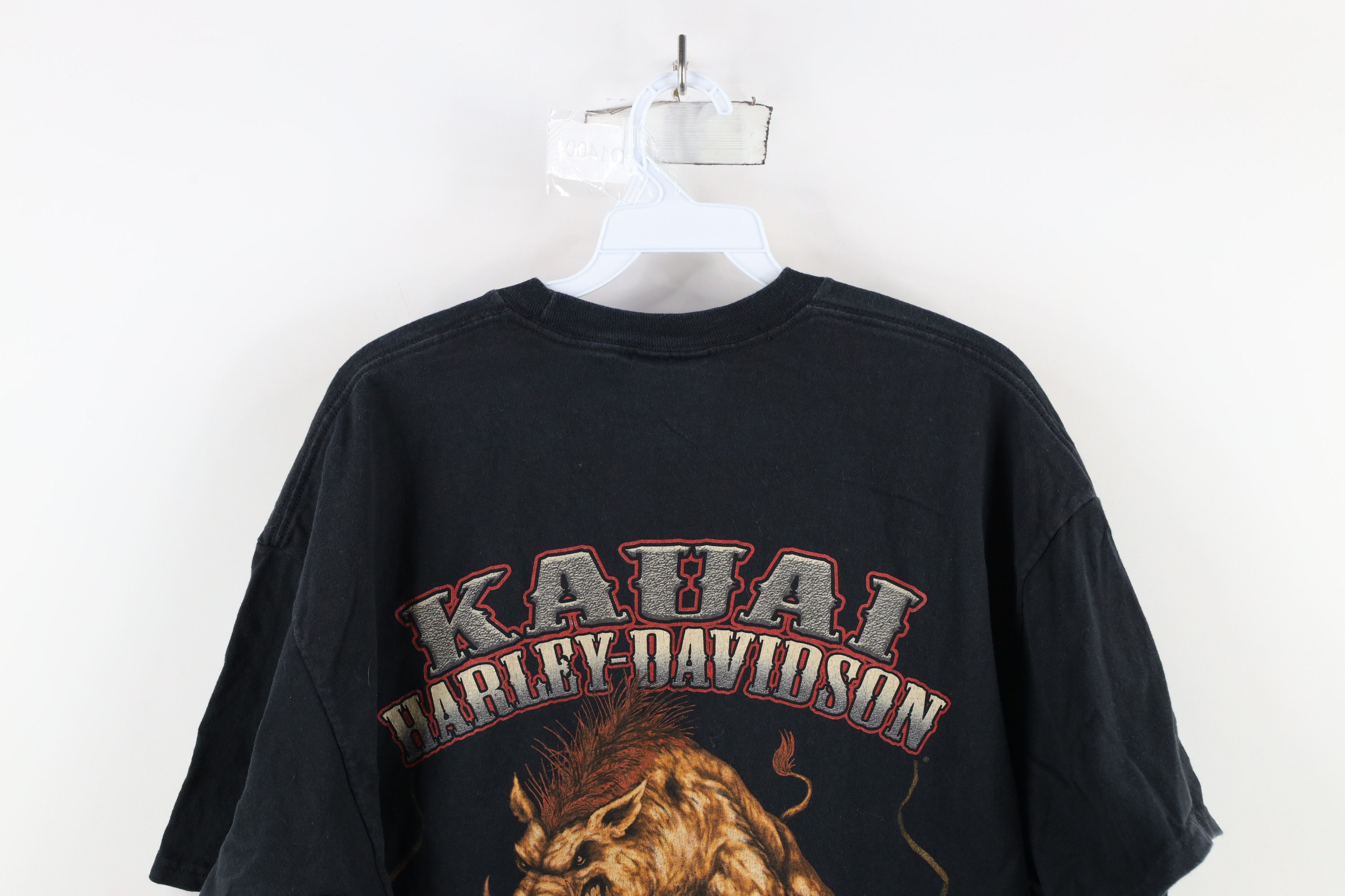 Harley Davidson × Vintage Vintage Y2K Harley Davidson Hawaii Hog Motorcycle T-Shirt Size US XL / EU 56 / 4 - 10 Thumbnail
