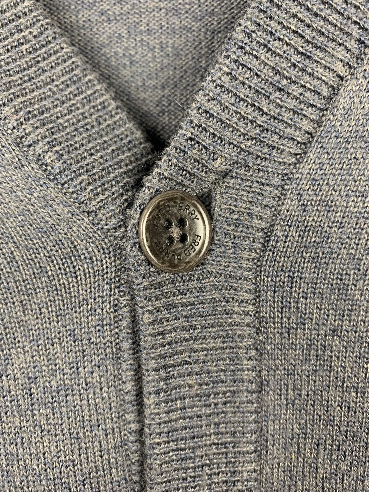 Fred Perry Fred Perry Men's Knit Cardigan Buttons Sweater Size M Size US M / EU 48-50 / 2 - 6 Thumbnail