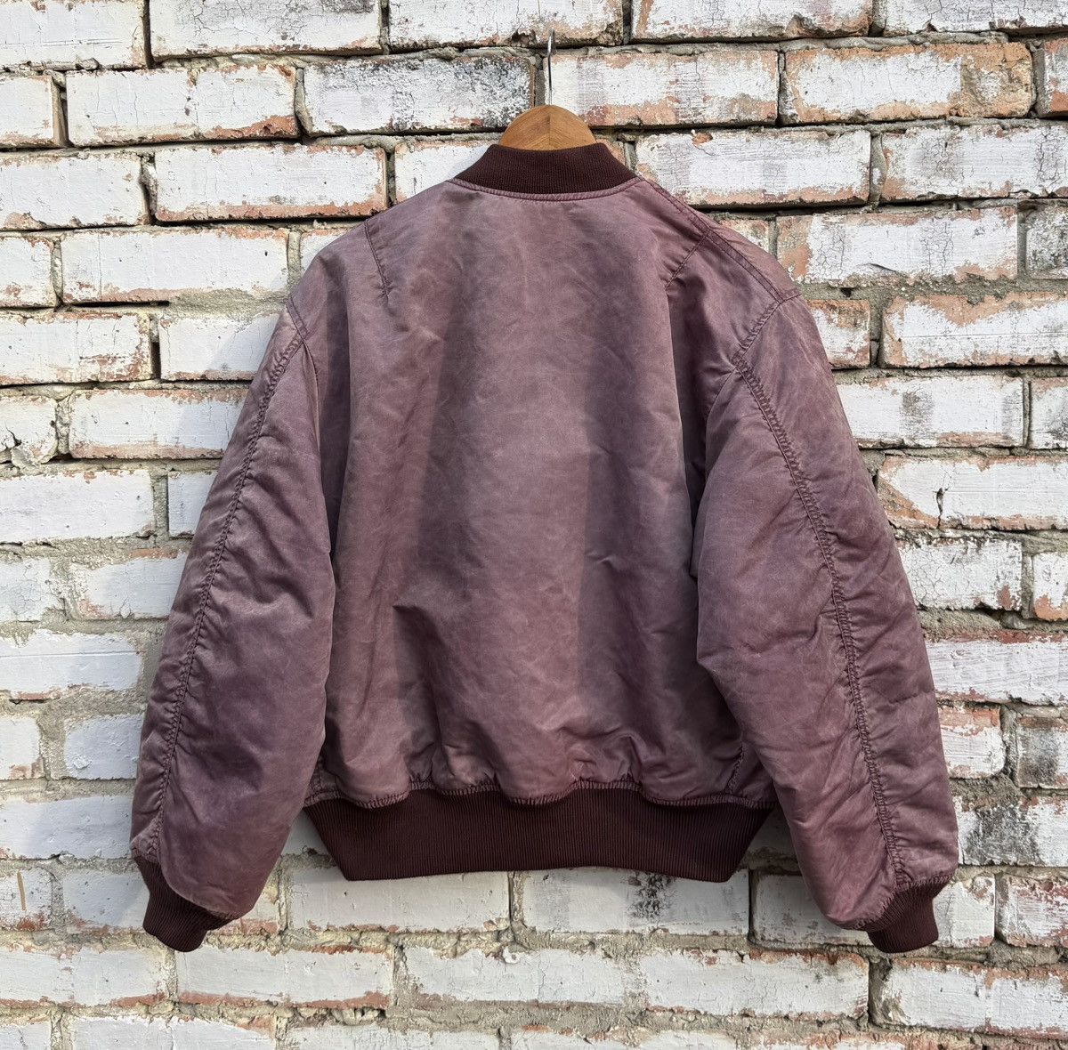 Vintage Vintage Sun Faded Ma-1 Bomber Jacket By Bobson Size US M / EU 48-50 / 2 - 4 Thumbnail