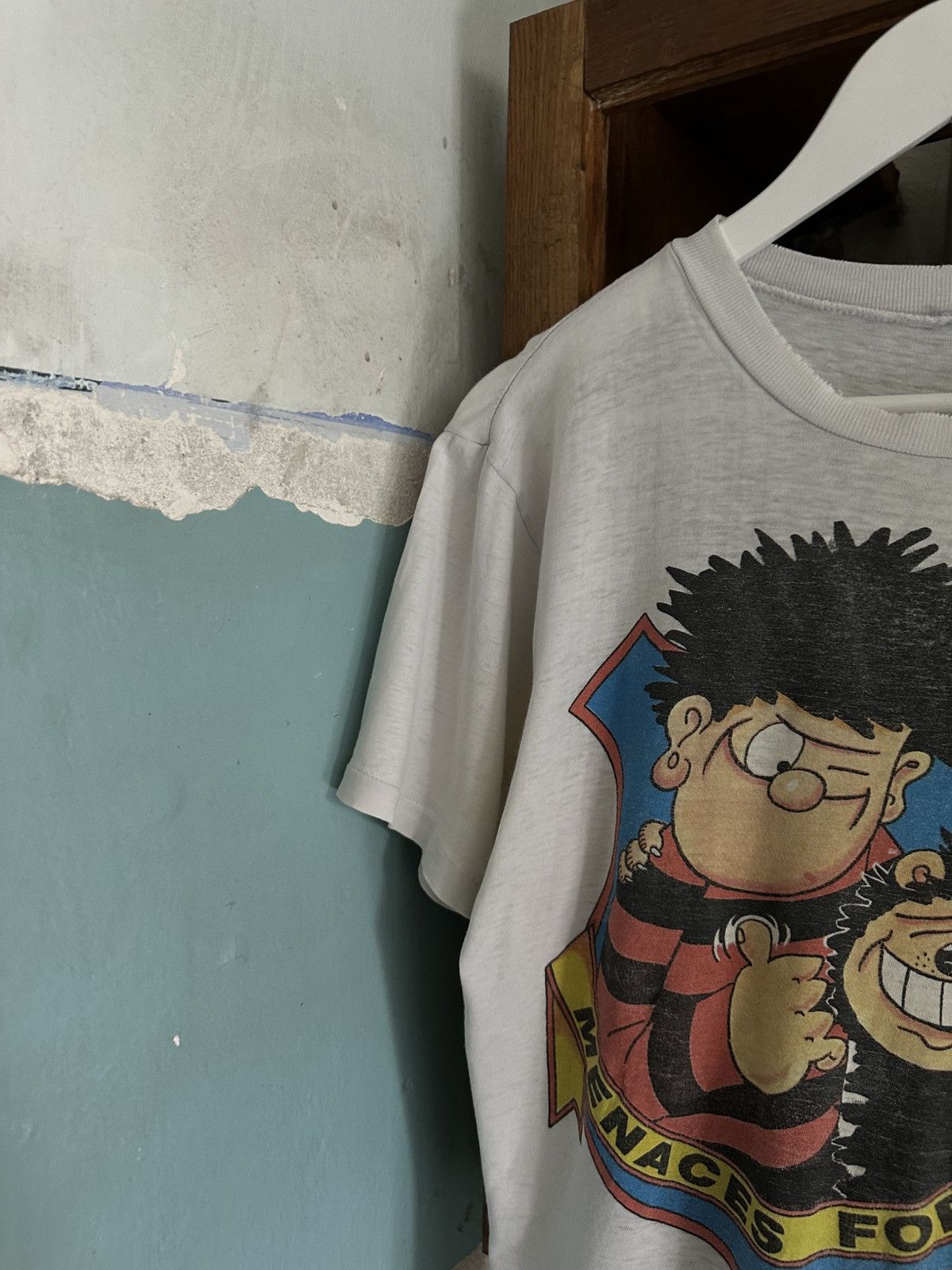 Cartoon Network × Japanese Brand Vintage Menaces For Ever From The Beano 1987 Single Stitch Size US M / EU 48-50 / 2 - 11 Thumbnail