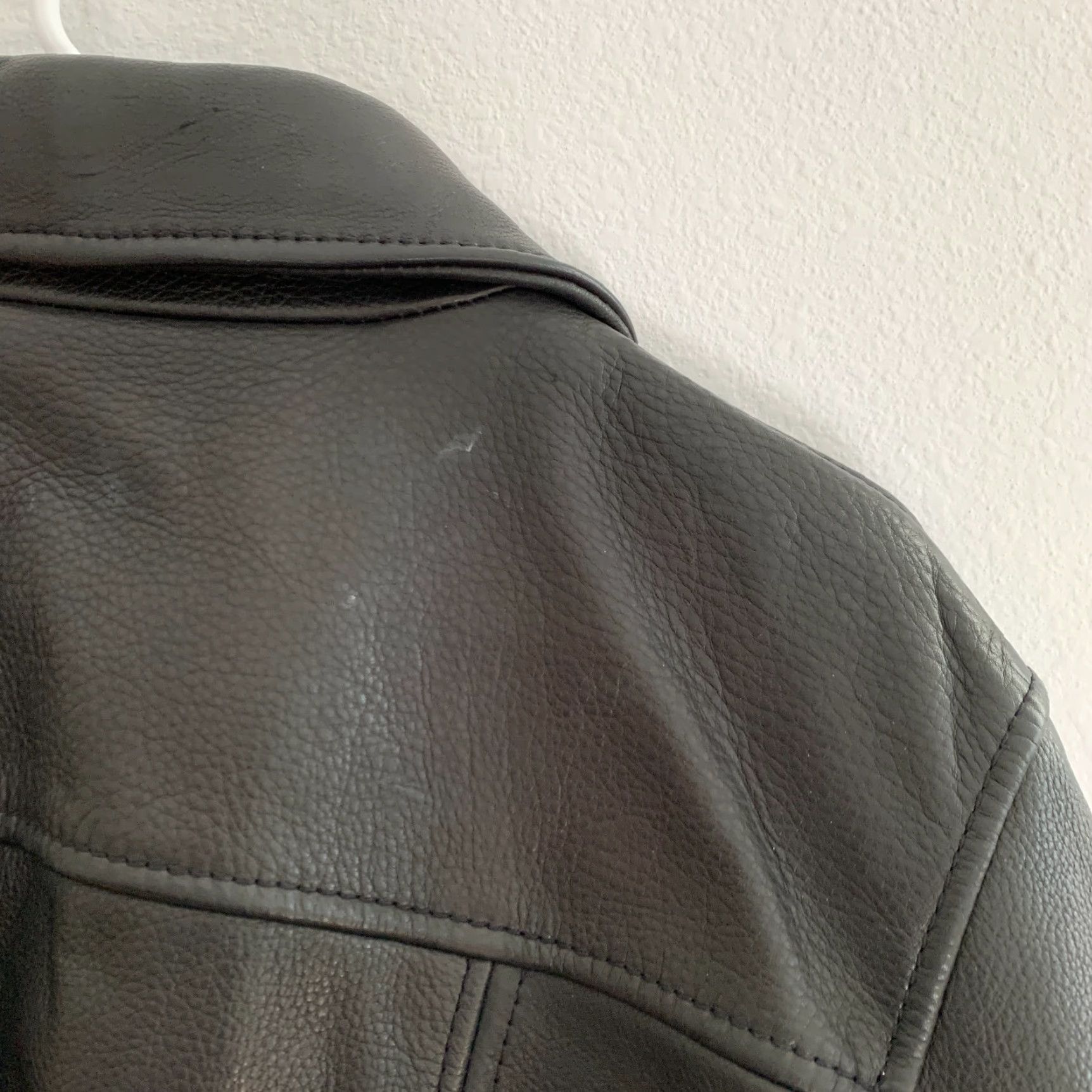 Vintage VINTAGE Pelle Leather Jacket Mens LT Black 1990s Large Tall Leather Jacket Mens LT Black 1990s Size US L / EU 52-54 / 3 - 7 Thumbnail