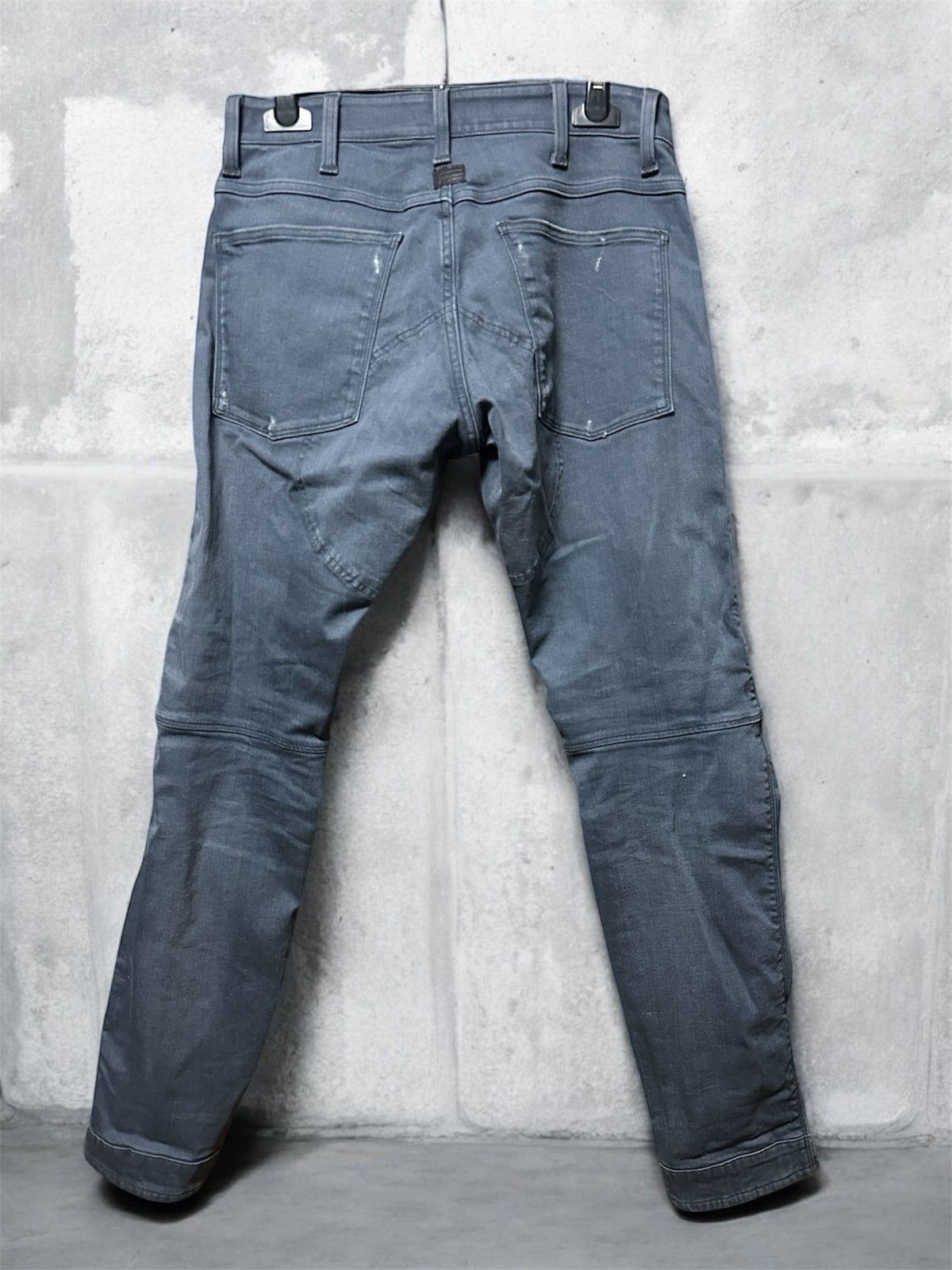 G-Star 29x32 G-Star 3D Zip Knee Pocket Distressed Skinny Jeans Size US 29 - 2 Thumbnail
