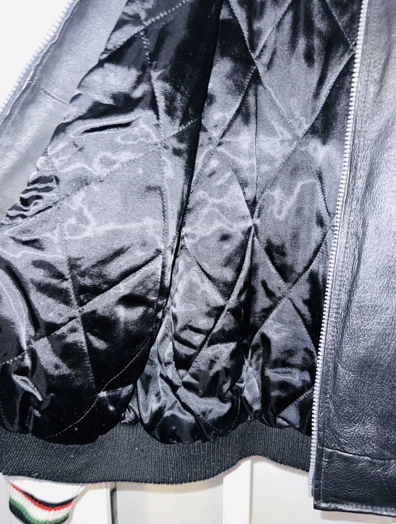 Mtv VTG 1992 MTV MUSIC TELEVISION LEATHER JACKET BLACK S BOMBER Size US S / EU 44-46 / 1 - 13 Thumbnail