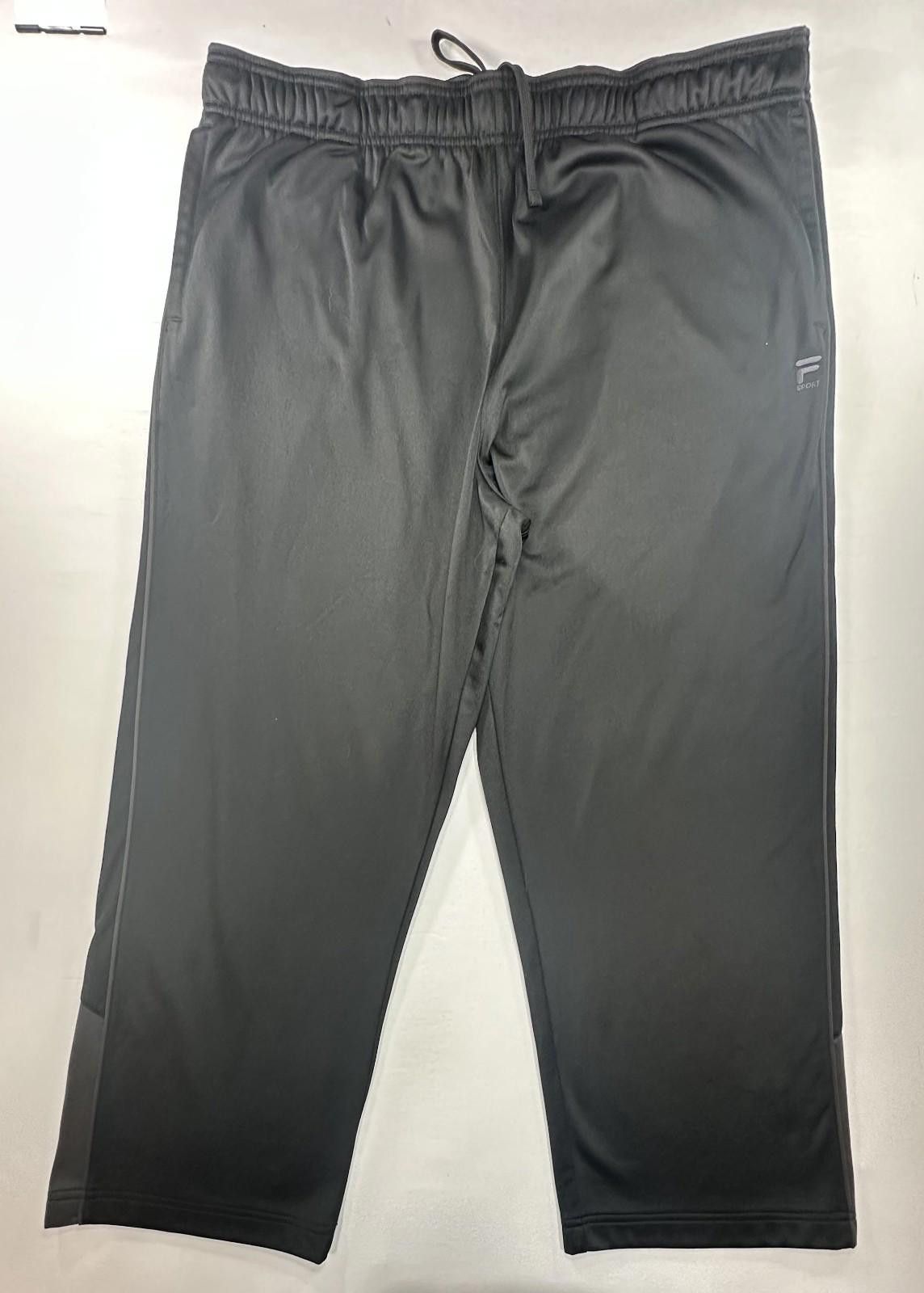 Fila FILA Sport Elastic Waist Drawstring Sweatpants Black 2XL Size US 40 / EU 56 - 1 Thumbnail