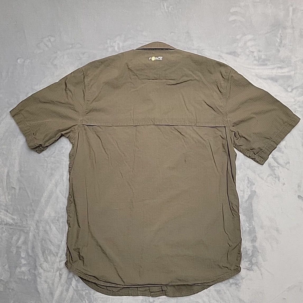 Carhartt Carhartt Shirt Men Large Green Ripstop Button Short Sleeve Work Wear READ Size US L / EU 52-54 / 3 - 7 Thumbnail
