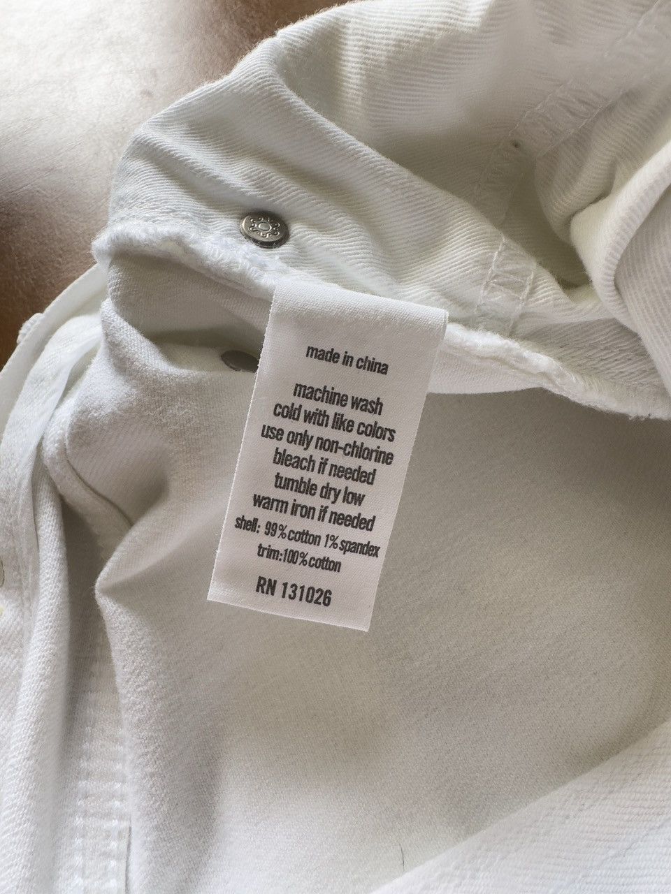 ONS ONS Rivingtons Men's White Jeans 31x32 Size US 31 - 6 Thumbnail