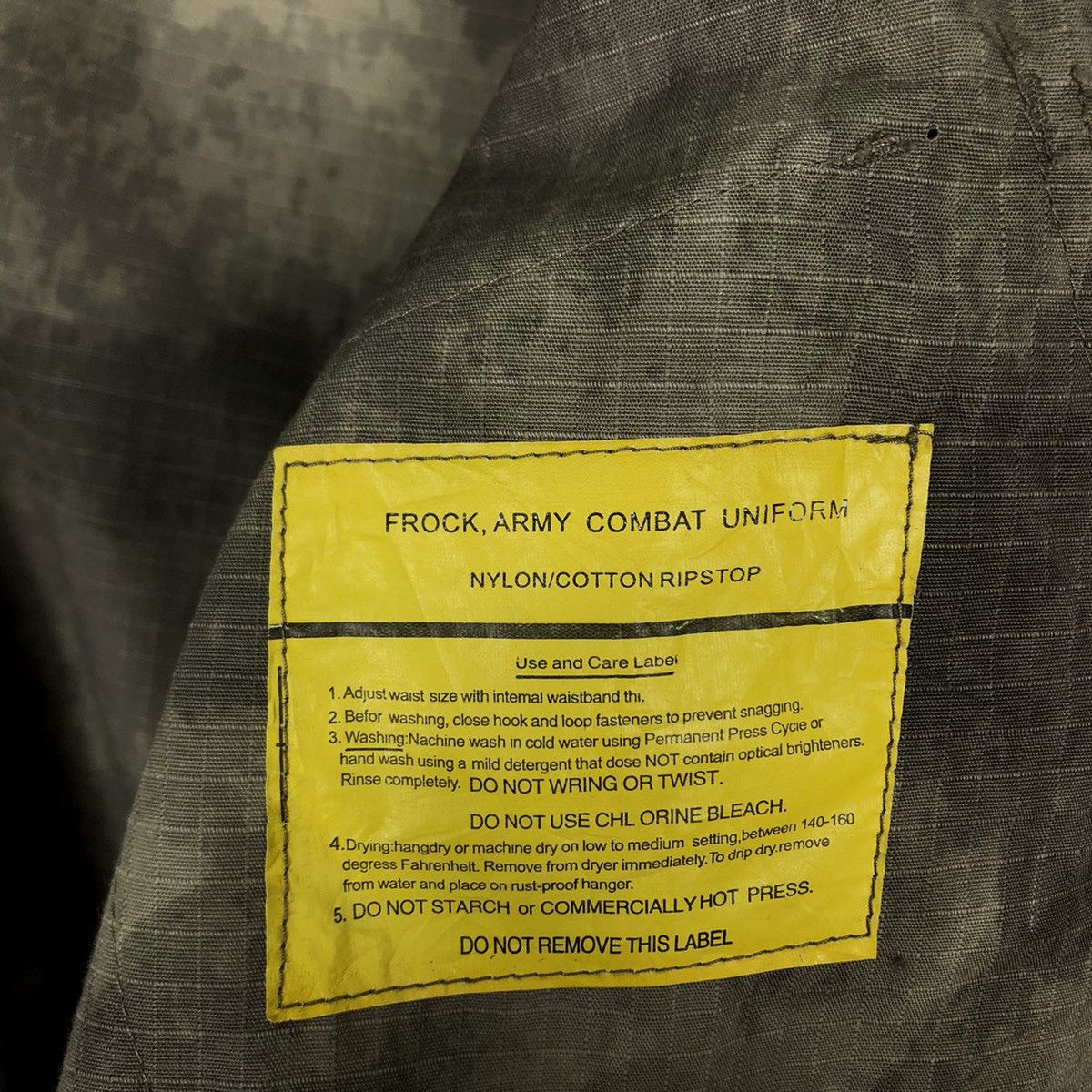 Vintage 🔥Vintage Frock Army Combat Uniform Inspector Cargo Size US M / EU 48-50 / 2 - 15 Thumbnail