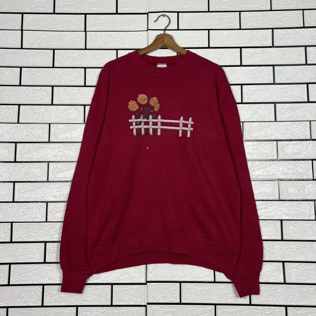 Jerzees Vintage 90's Gopher Sport Art Graphic Sweatshirt #4179-C191 Size US L / EU 52-54 / 3 - 1 Thumbnail