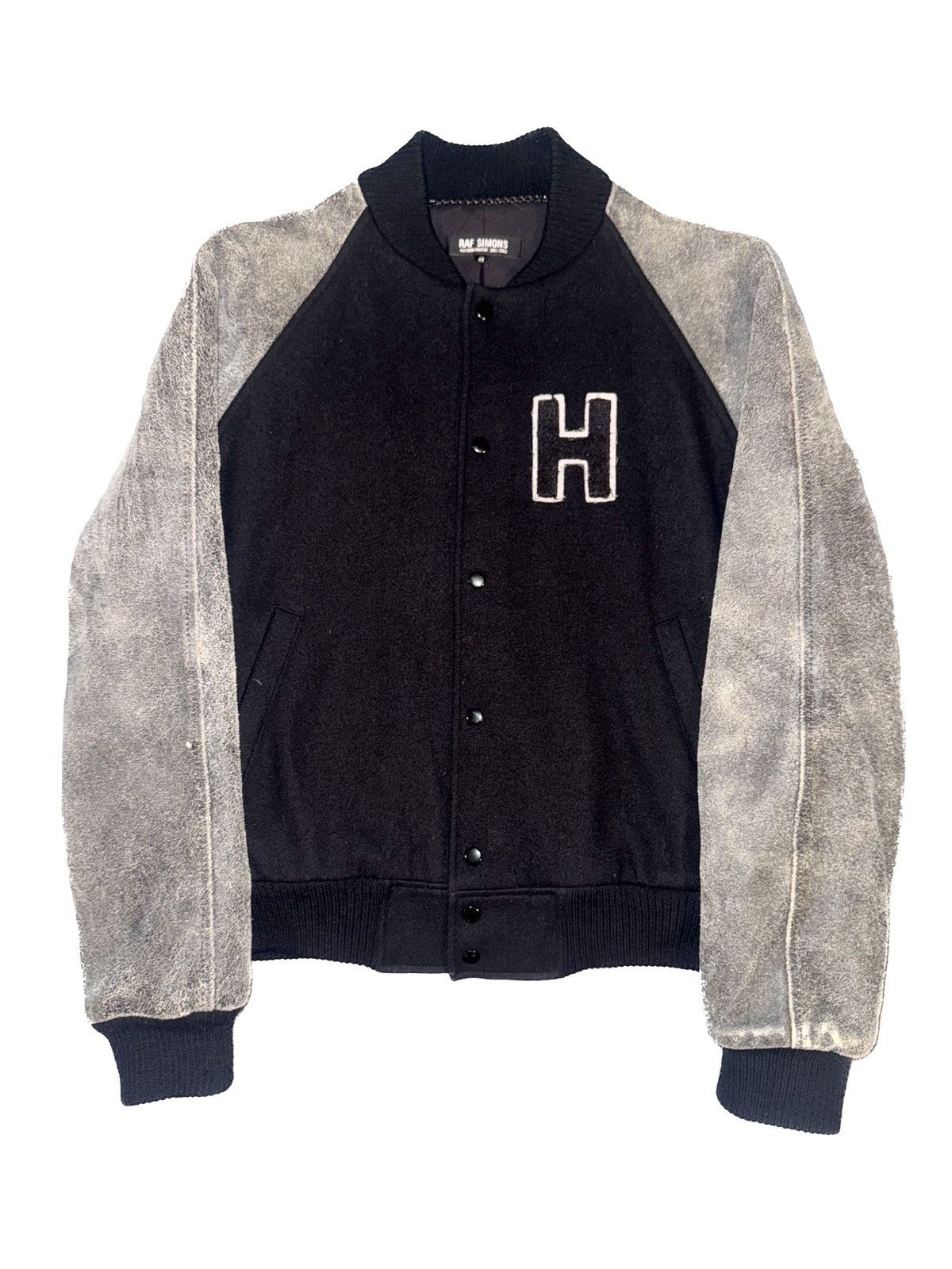 Raf Simons Raf Simons AW2001-2002 Virginia Creeper varsity jacket Size US L / EU 52-54 / 3 - 2 Thumbnail