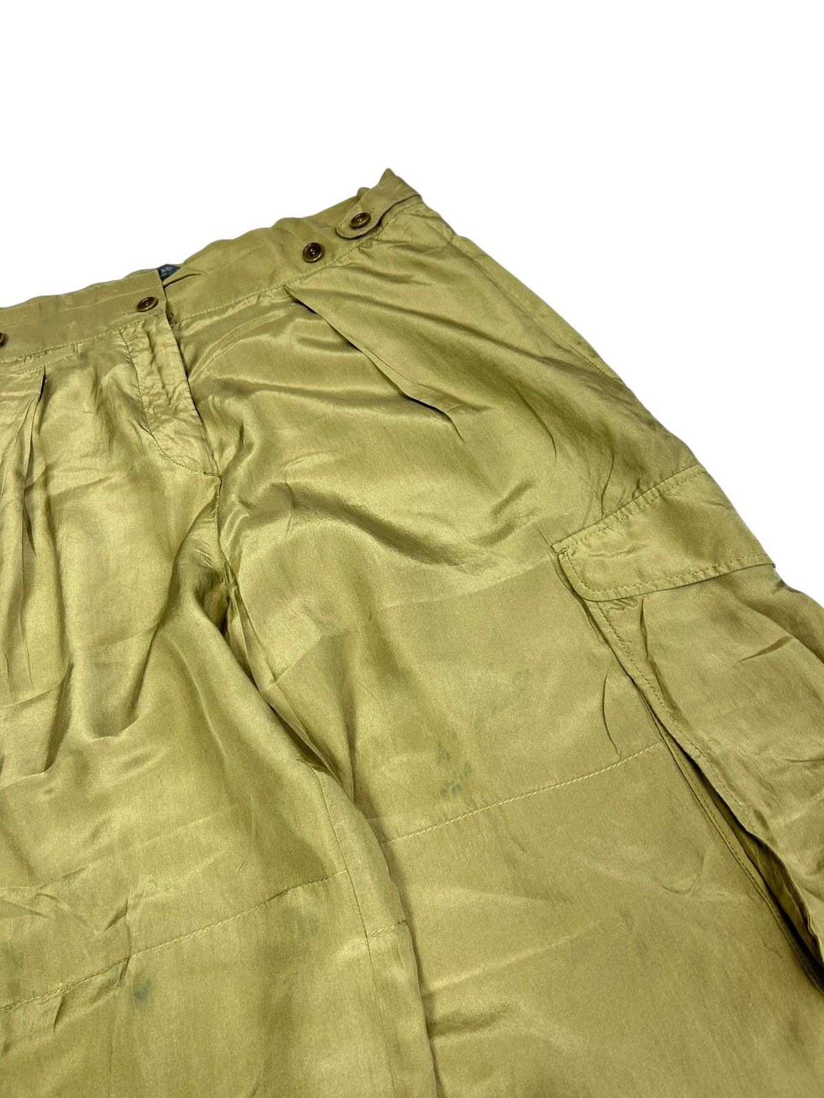Alexander McQueen Alexander Mqueen silk cargo pants Size 28" / US 6 / IT 42 - 3 Thumbnail