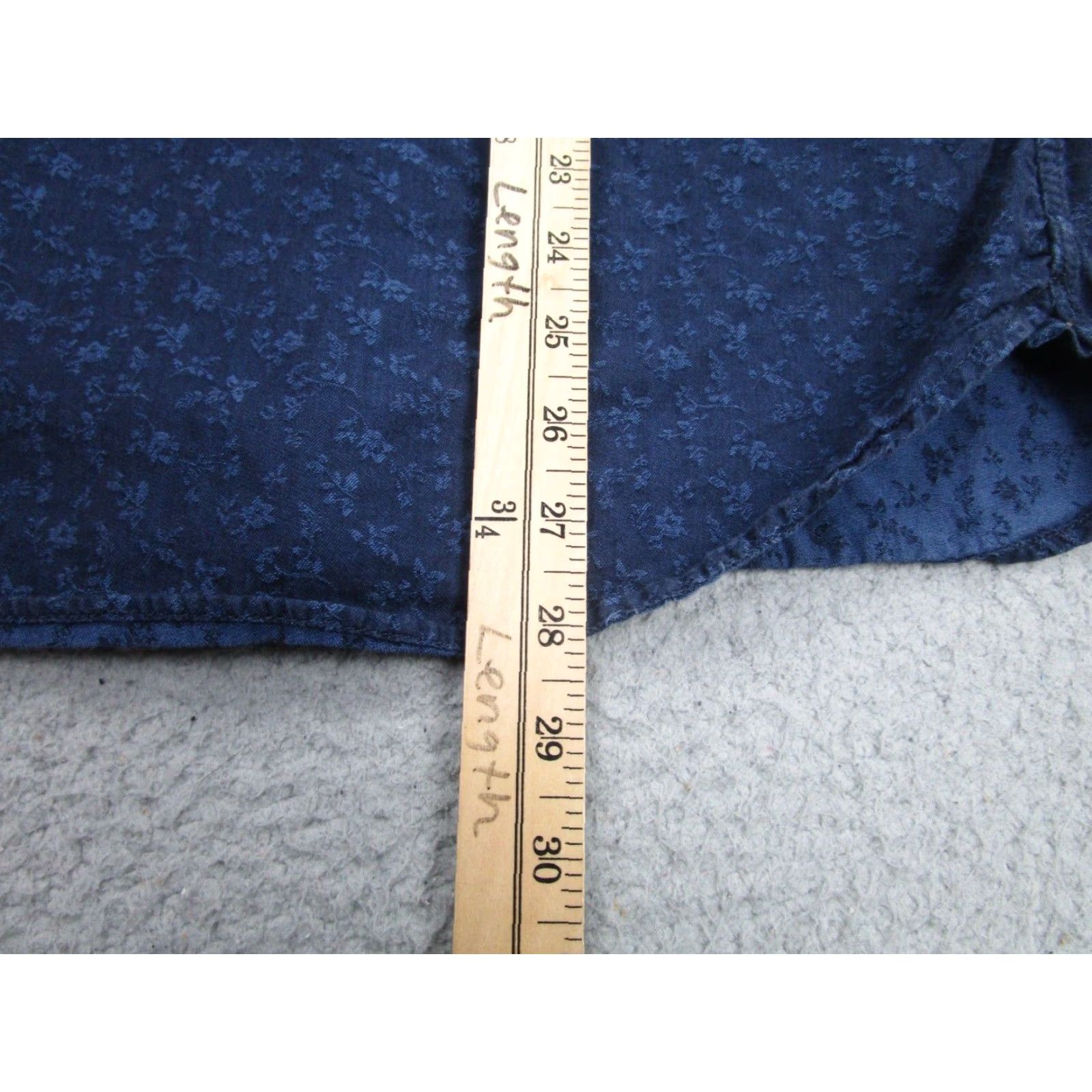 Lucky Brand Lucky Brand Shirt Mens Medium Blue Slim Floral Flowers all over Long Sleeve Size US M / EU 48-50 / 2 - 7 Thumbnail