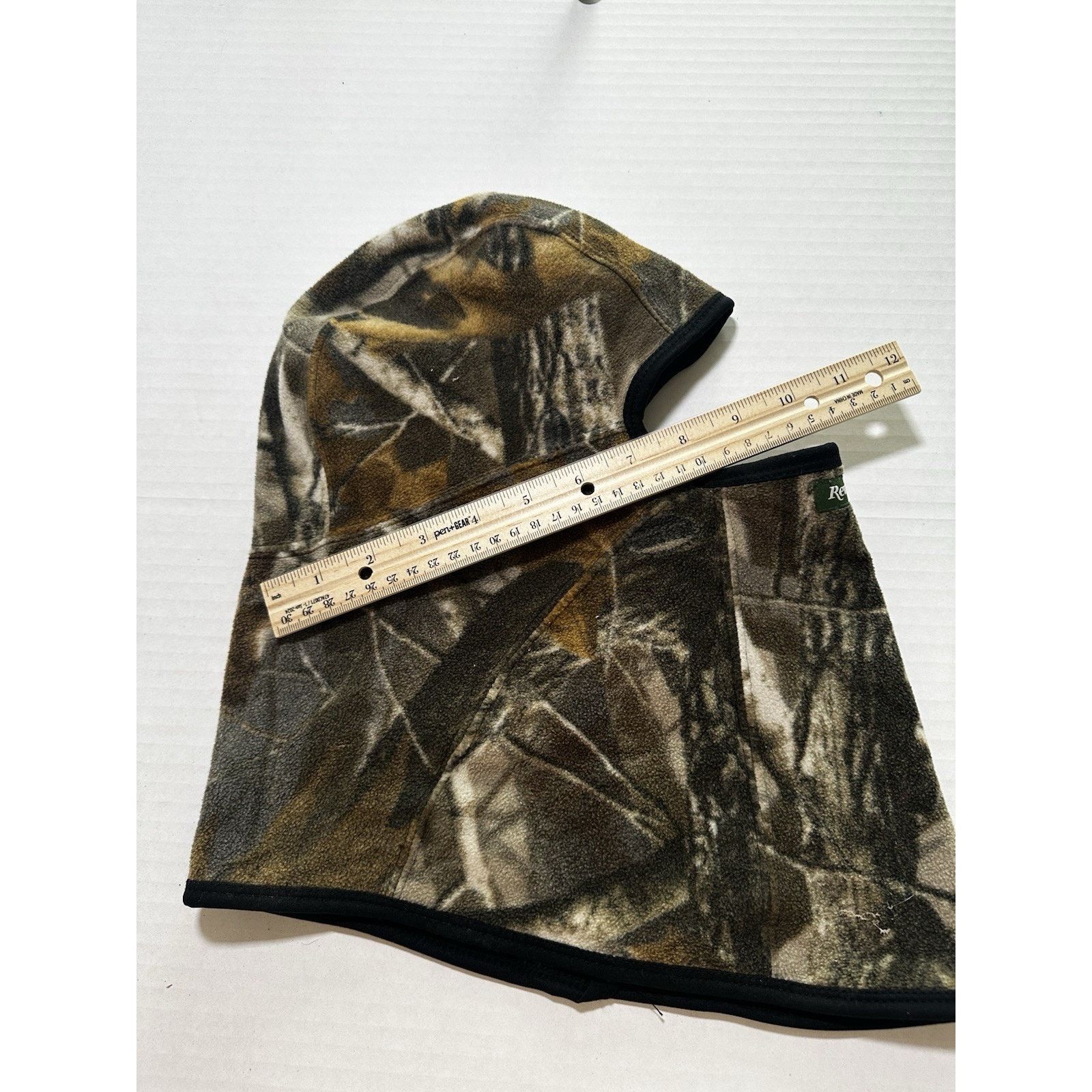 Realtree Remington Hardwoods Grey Camouflage Fleece Mask OSFM Hunting Size ONE SIZE - 8 Thumbnail