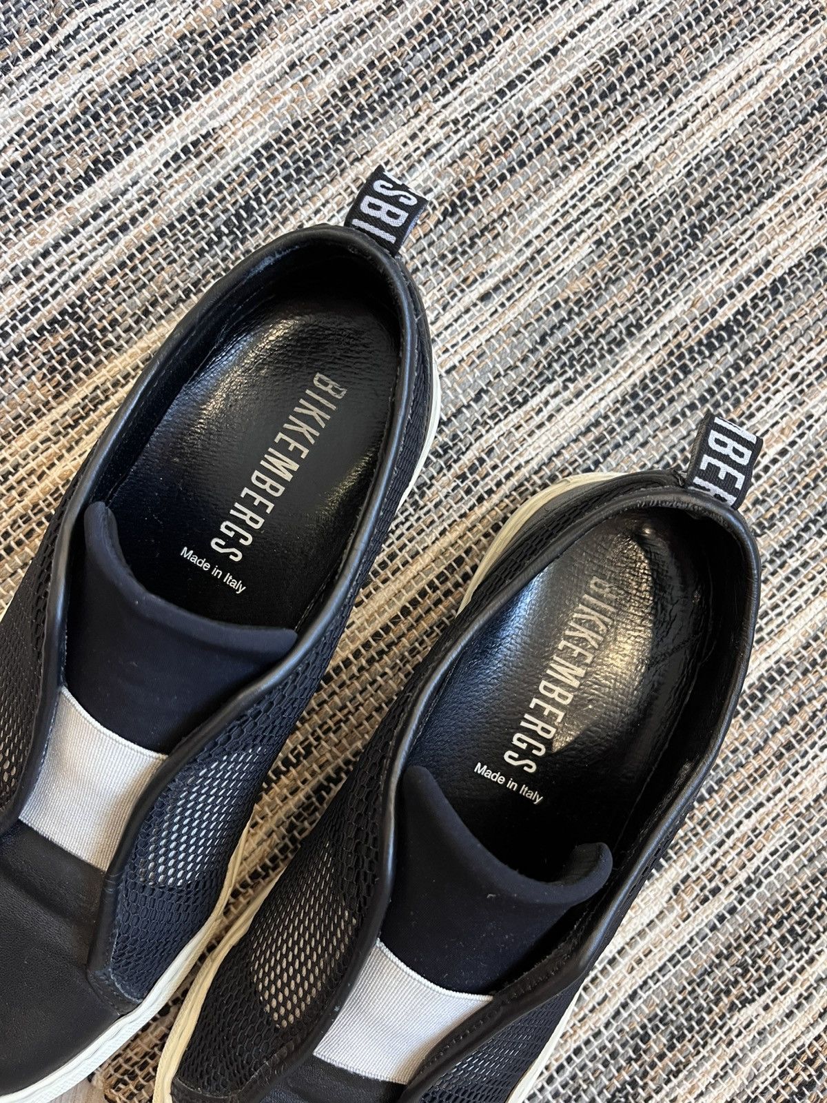Dirk Bikkembergs × Vintage Dirk Bikkembergs Leather Sneakers Slipons shoes minimalistic Size US 8 / IT 38 - 8 Thumbnail