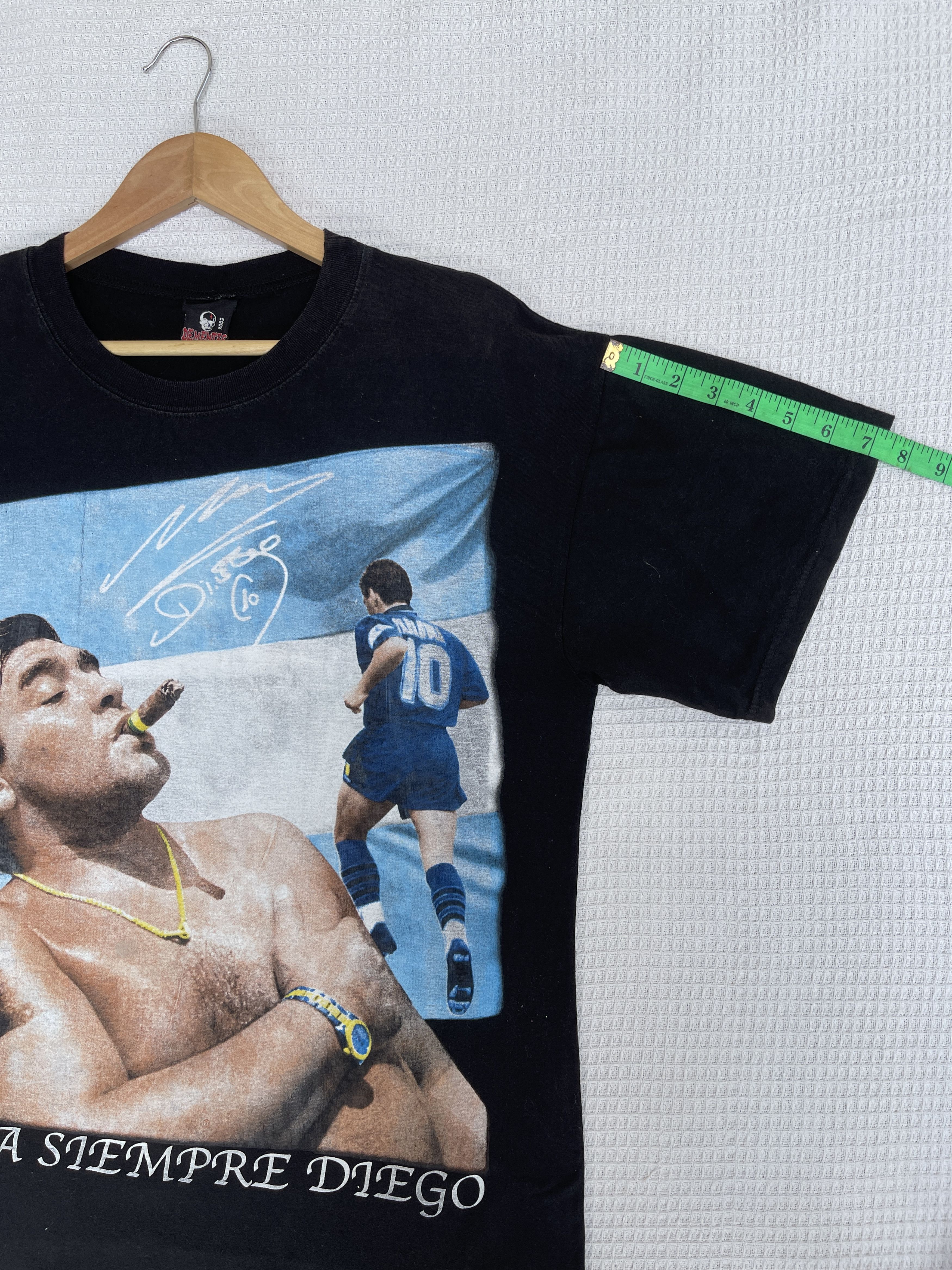 Rap Tees Last Drop🔥Rare🔥Vtg Diego Maradona Bootleg Rap Tees T-Shirt Size US L / EU 52-54 / 3 - 8 Thumbnail