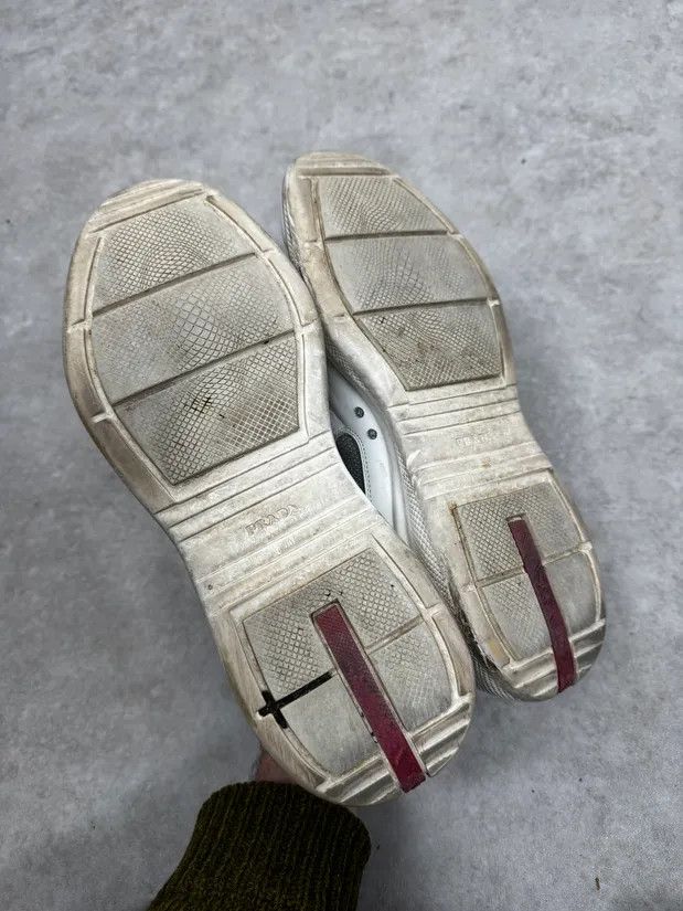 Prada 2000s Prada White America’s Cup Sneakers Size US 8.5 / EU 41-42 - 5 Thumbnail