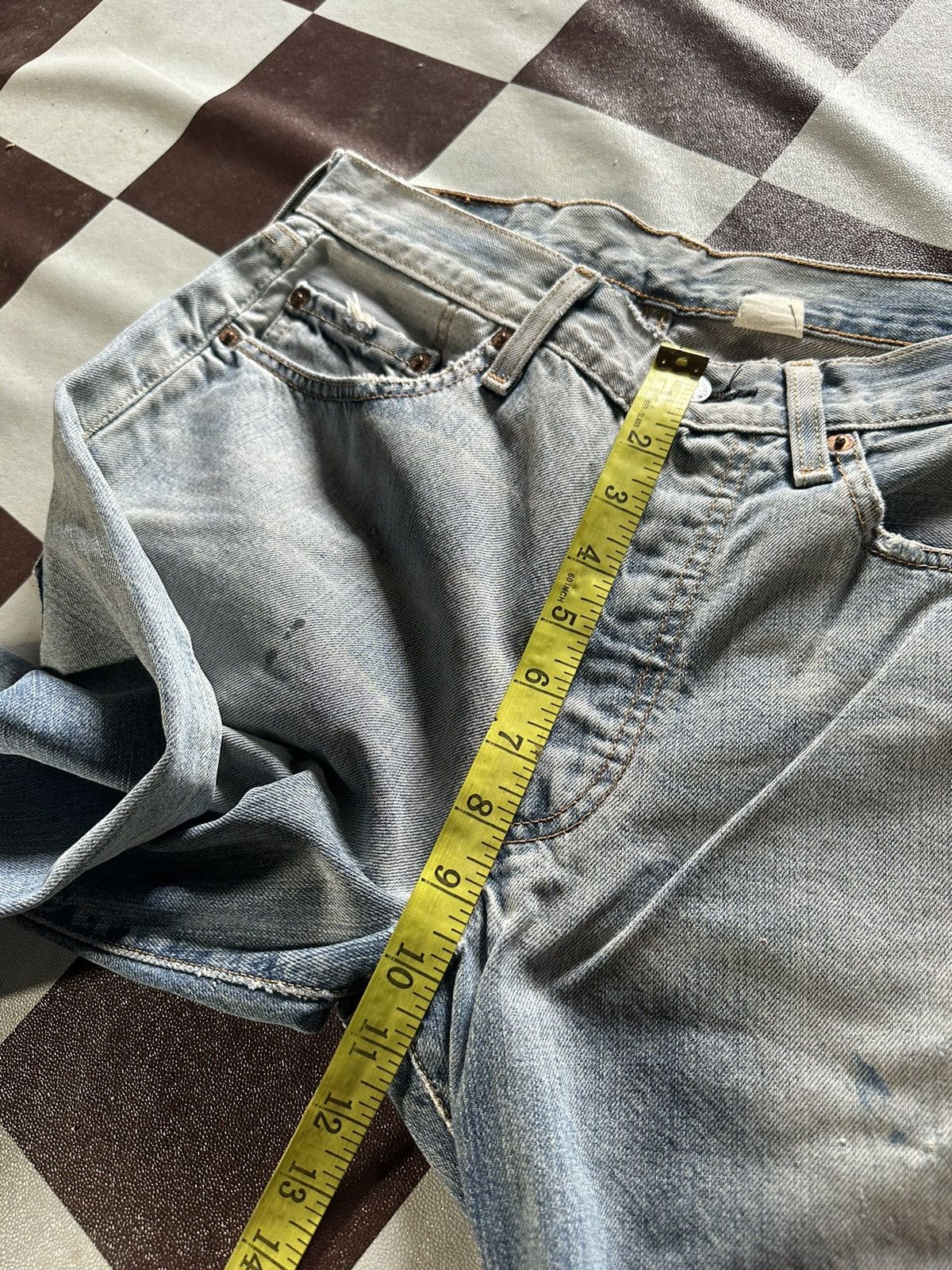 Levi's Vintage Levi’s distressed denim jeans Size US 30 / EU 46 - 14 Thumbnail