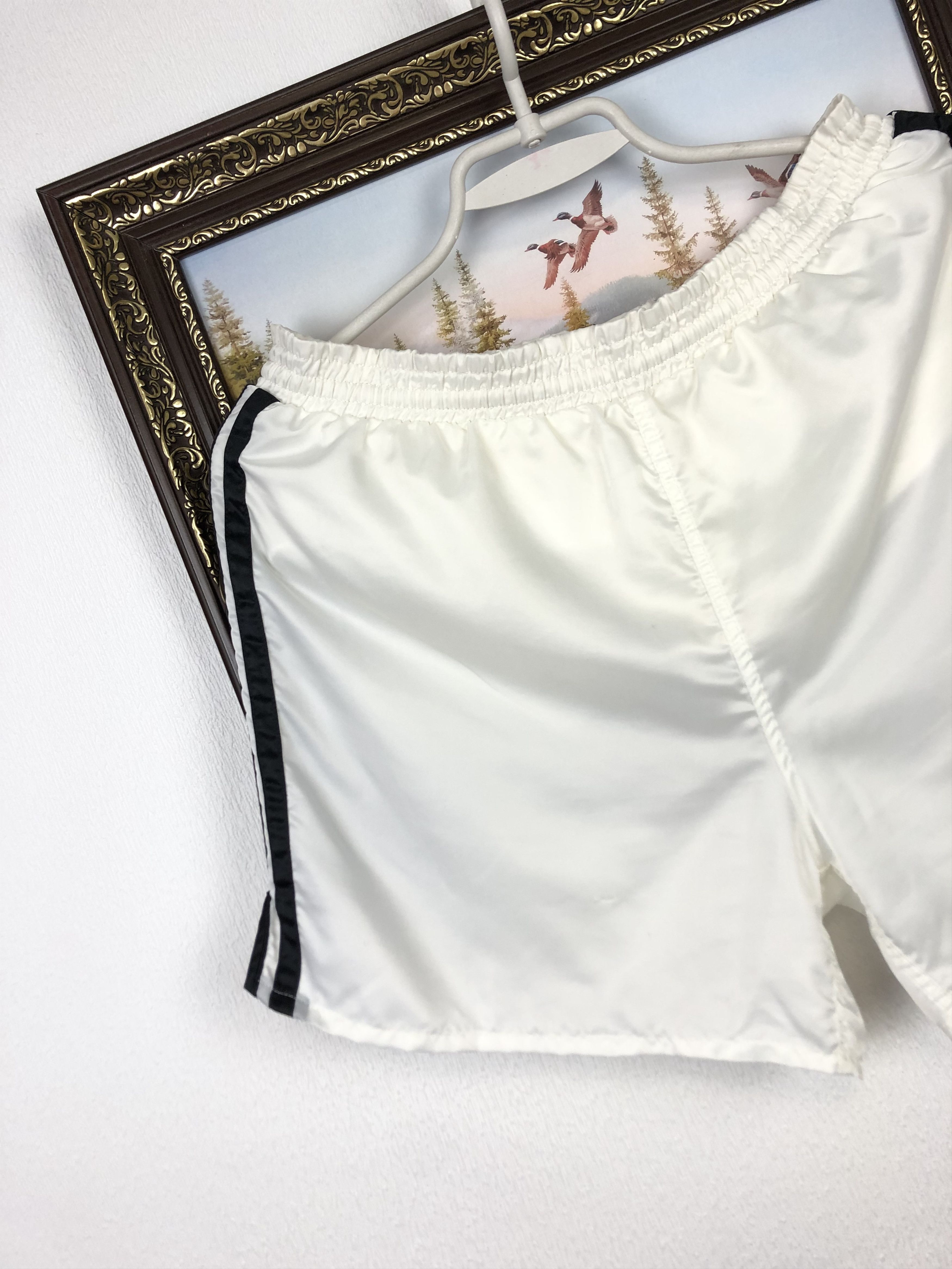 Adidas Vintage 90's Adidas Nylon Shorts Athletic Sport Run Y2K M Size US 32 / EU 48 - 3 Thumbnail