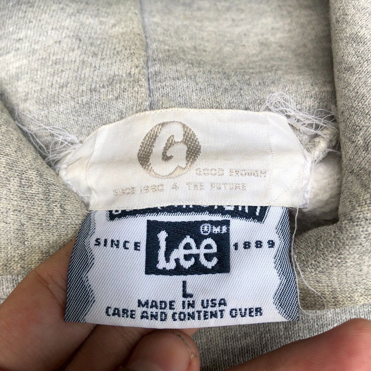 Good Enough Good Enough x Lee Ultraweight Hoodie Size US L / EU 52-54 / 3 - 6 Thumbnail