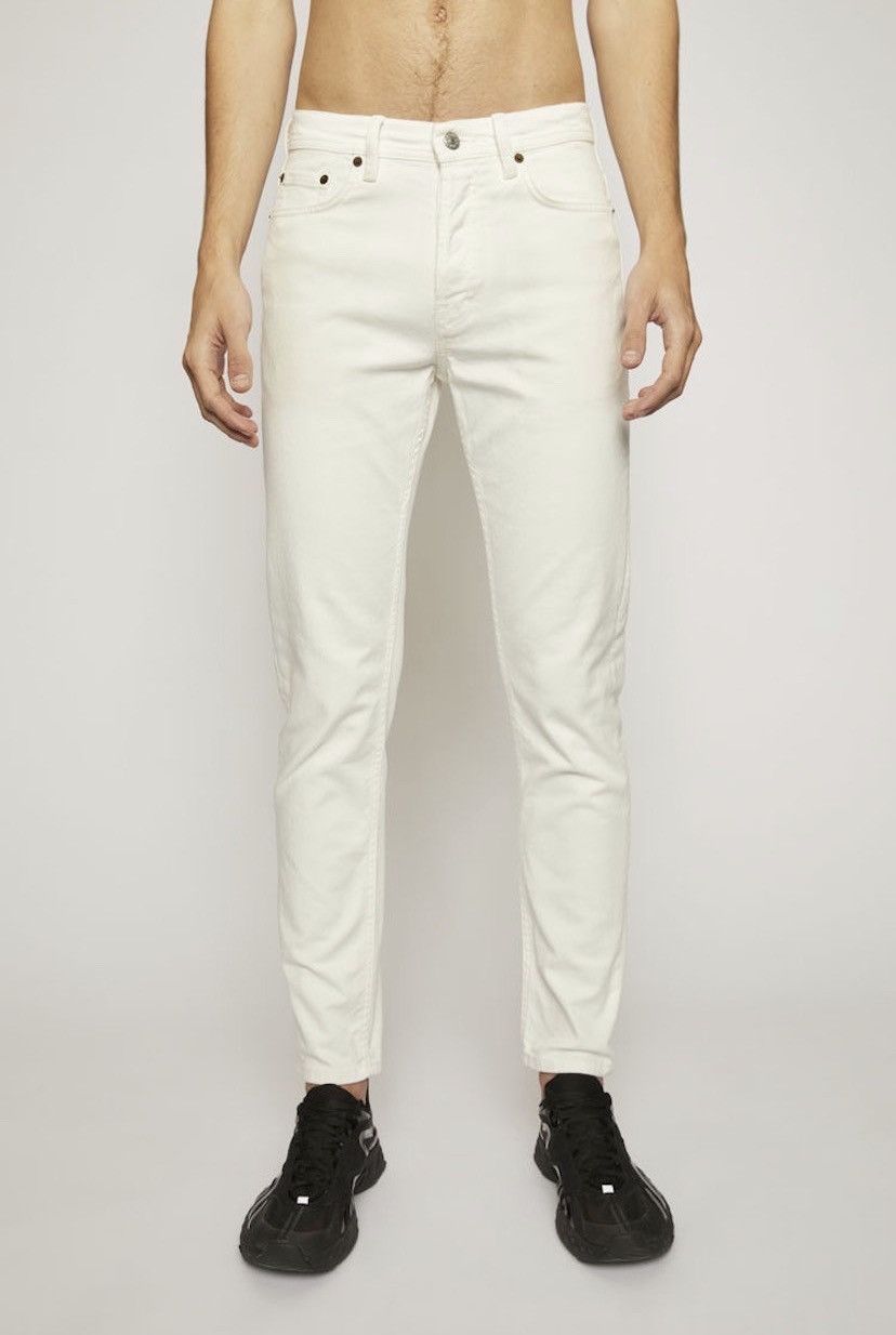 Acne top Studios Bla Konst white denim