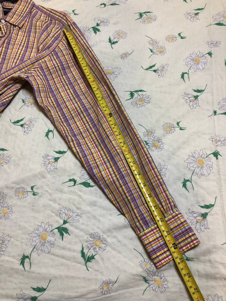 Etro Men's Etro Milano Multicolor Textured Stripe Shirt Size US L / EU 52-54 / 3 - 8 Thumbnail
