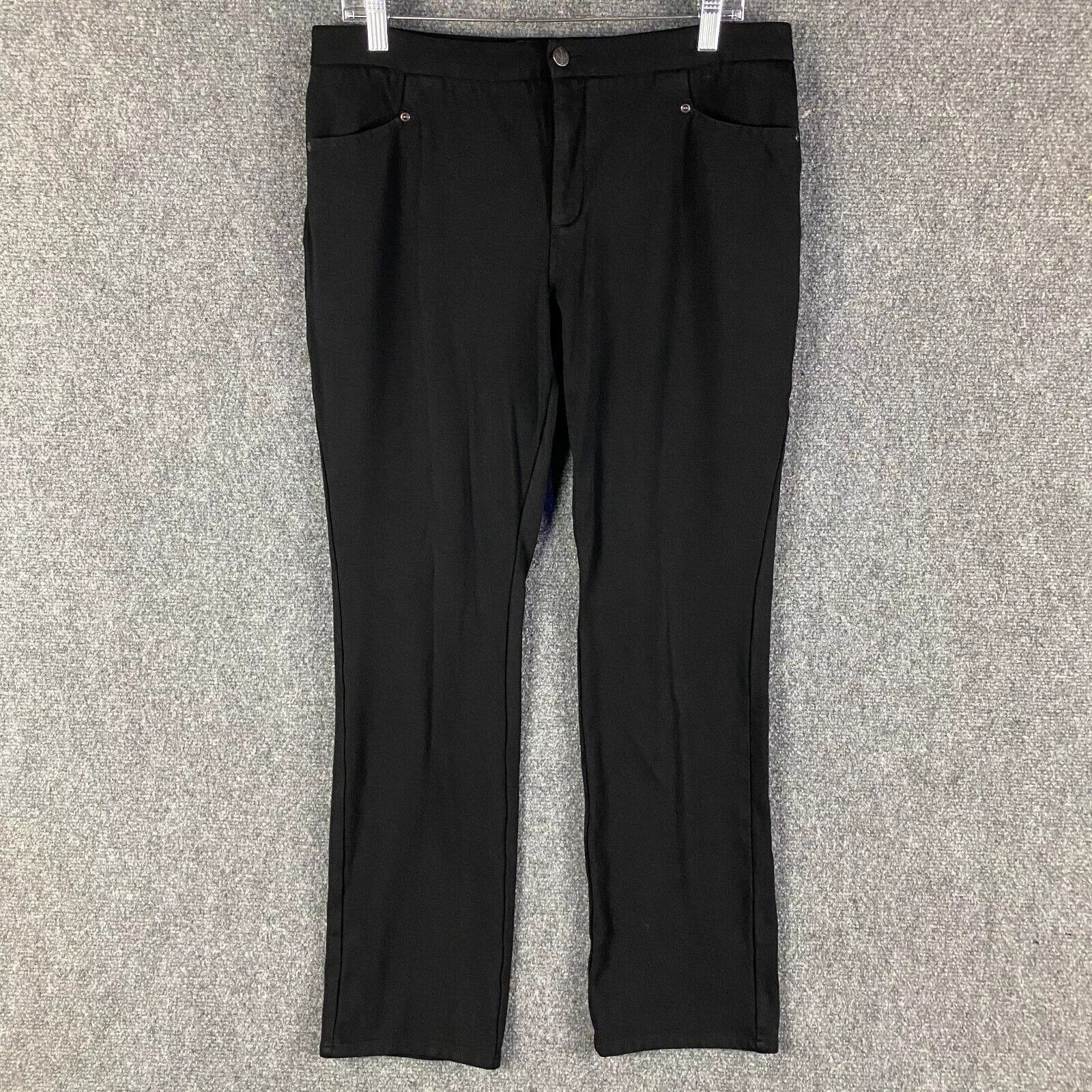 NYDJ NYDJ Pants Women's 12 Ankle Straight Leg Stretch Rayon Blend Size 34" / US 12 / IT 48 - 1 Thumbnail