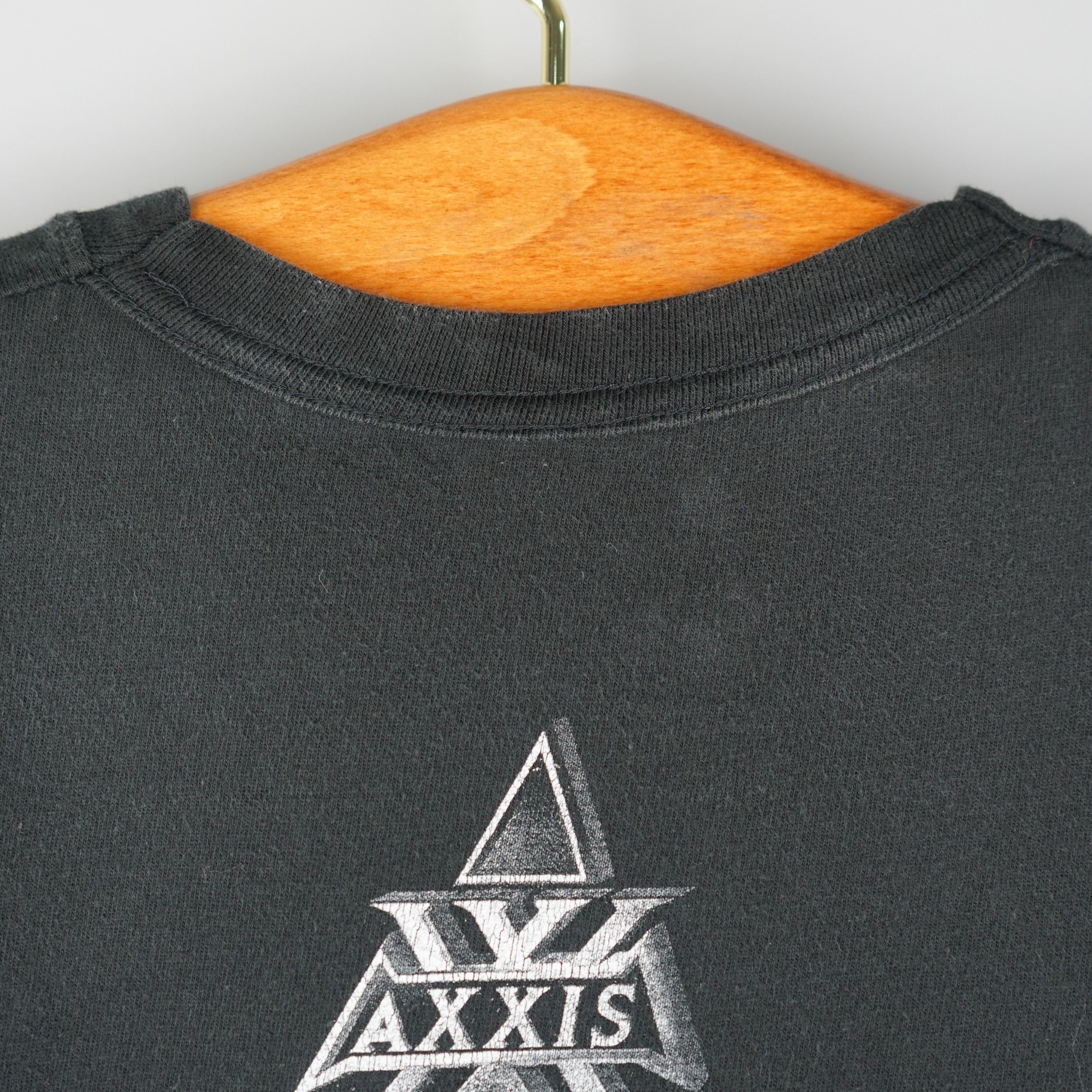 Band Tees × Vintage Vintage 2006 Axxis Band Tour T-Shirt Paradise In Flames Size US L / EU 52-54 / 3 - 5 Thumbnail