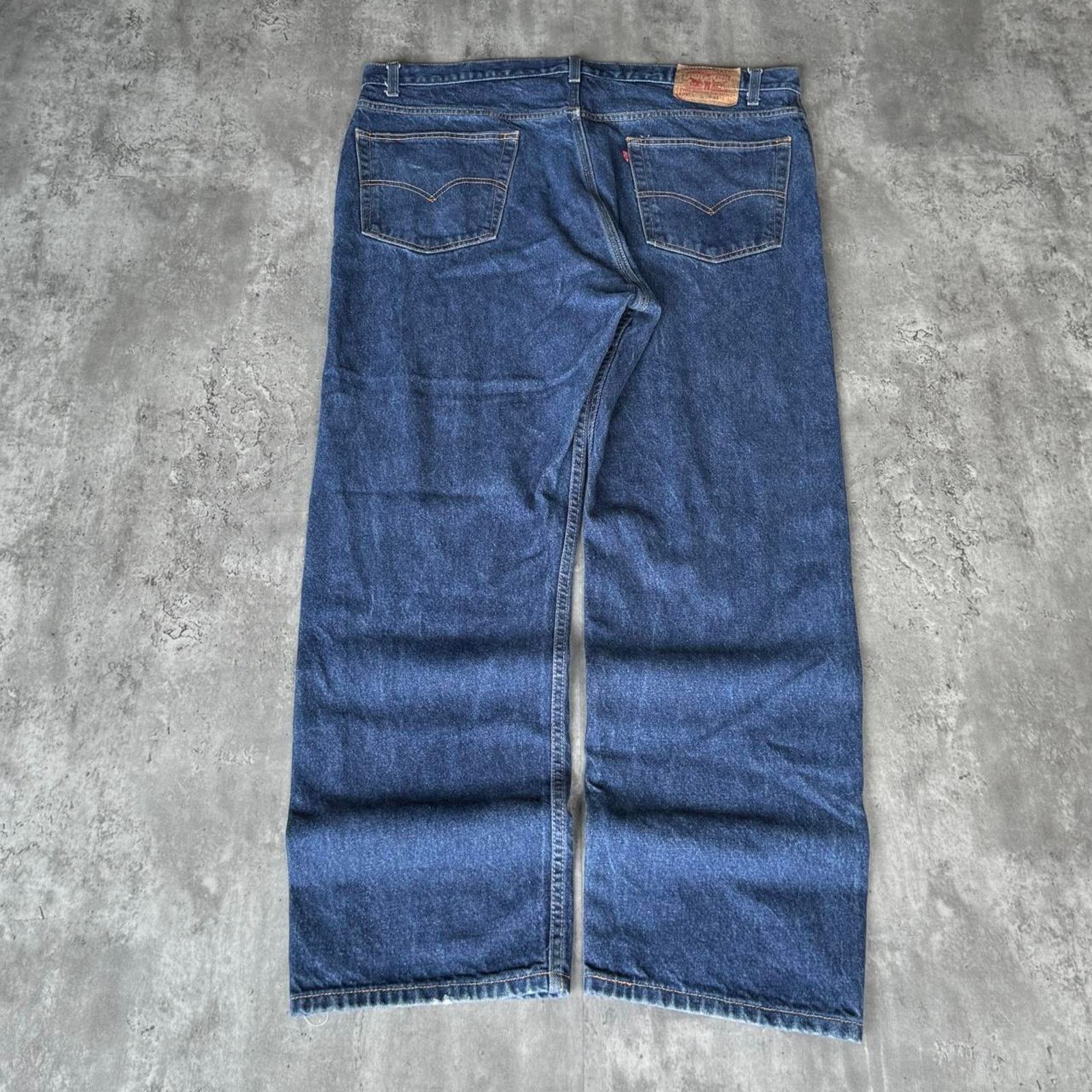 Levi's × Levi's Vintage Clothing × Vintage Vintage 90s Levi’s 505 Baggy Grunge Opium Denim Jeans Size US 43 - 1 Thumbnail