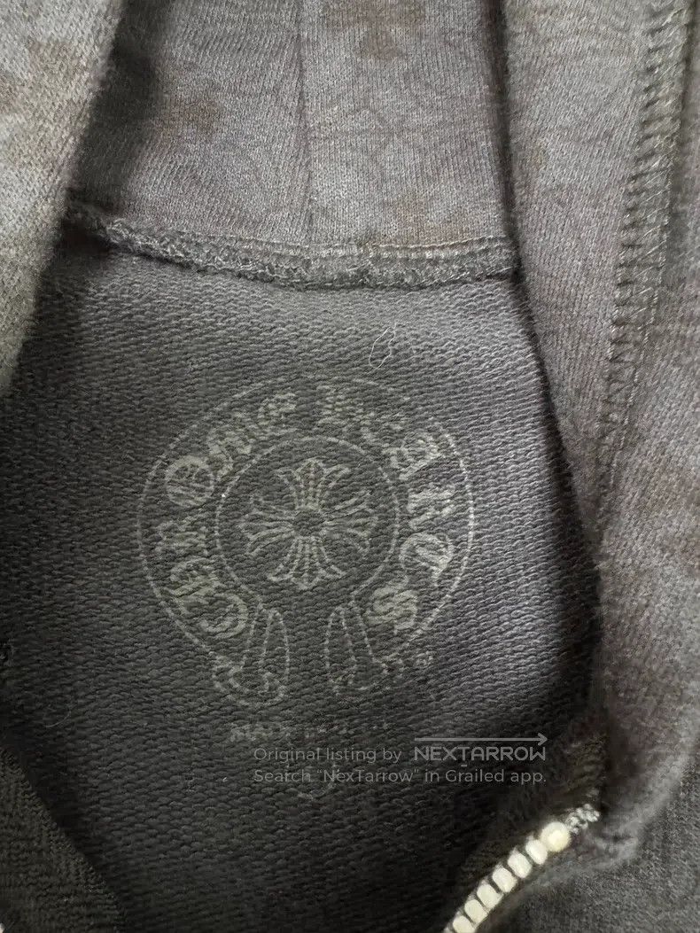 Chrome Hearts CHROME HEARTS Size L Cross-stitch black zipper hoodie Size US L / EU 52-54 / 3 - 3 Thumbnail