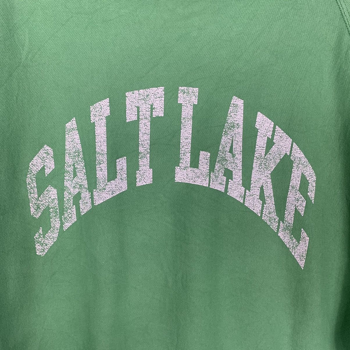 Japanese Brand Salt Lake Crewneck Green Sweatshirt Size L / US 10 / IT 46 - 11 Thumbnail