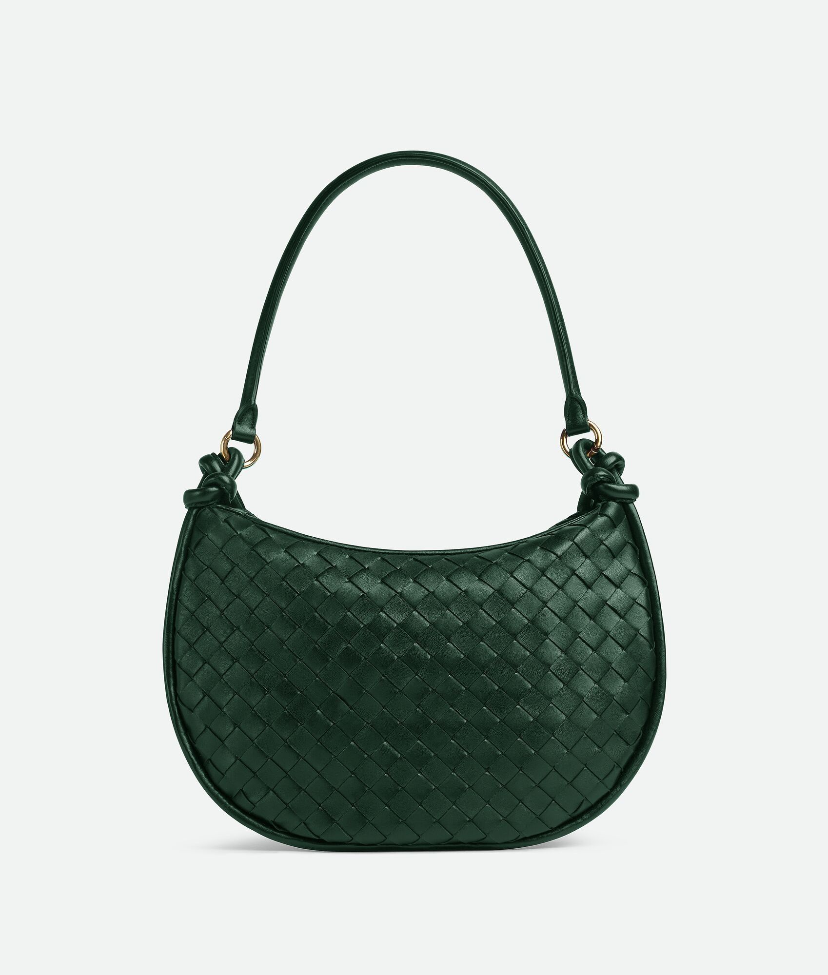Bottega Veneta o1n1vont0325 Size: OS / Medium Gemelli Bag in Emerald Green Size ONE SIZE - 3 Thumbnail