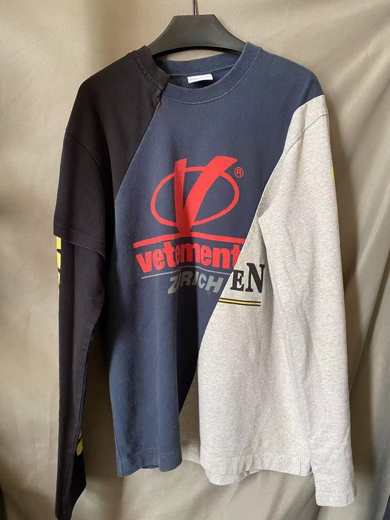 Vetements Vetements Patchwork Long Sleeve Thick Material Three Color Size US M / EU 48-50 / 2 - 1 Thumbnail