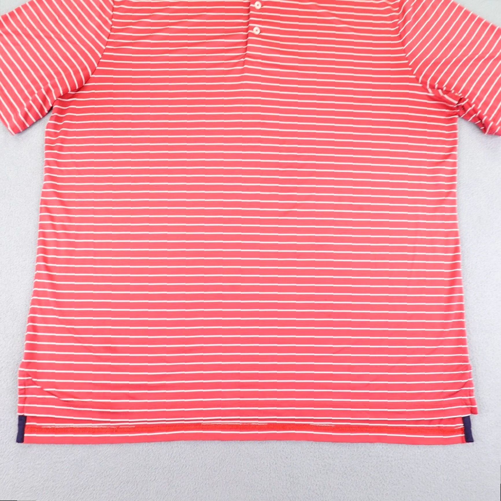 Ralph Lauren Ralph Lauren RLX Polo Shirt Mens XL Pink White Stripes Polo Golf Shirt XL Pink White Stripes Mens Size US XL / EU 56 / 4 - 3 Thumbnail