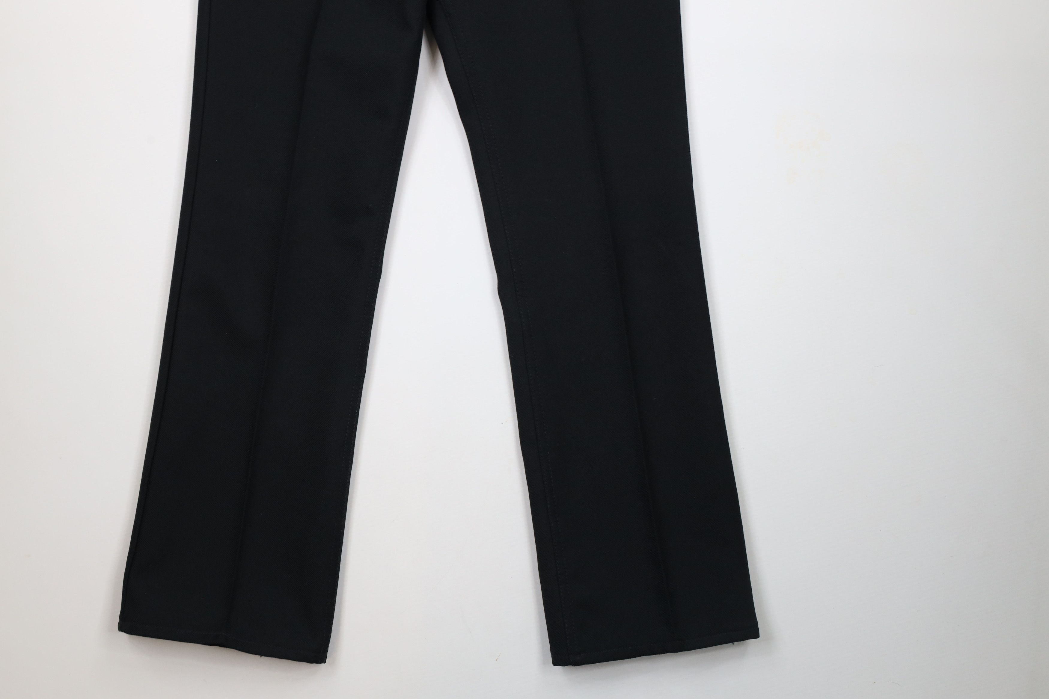 Vintage × Wrangler Vintage 90s Wrangler Leg Knit Chino Pants Trousers Black USA Size US 36 / EU 52 - 4 Thumbnail