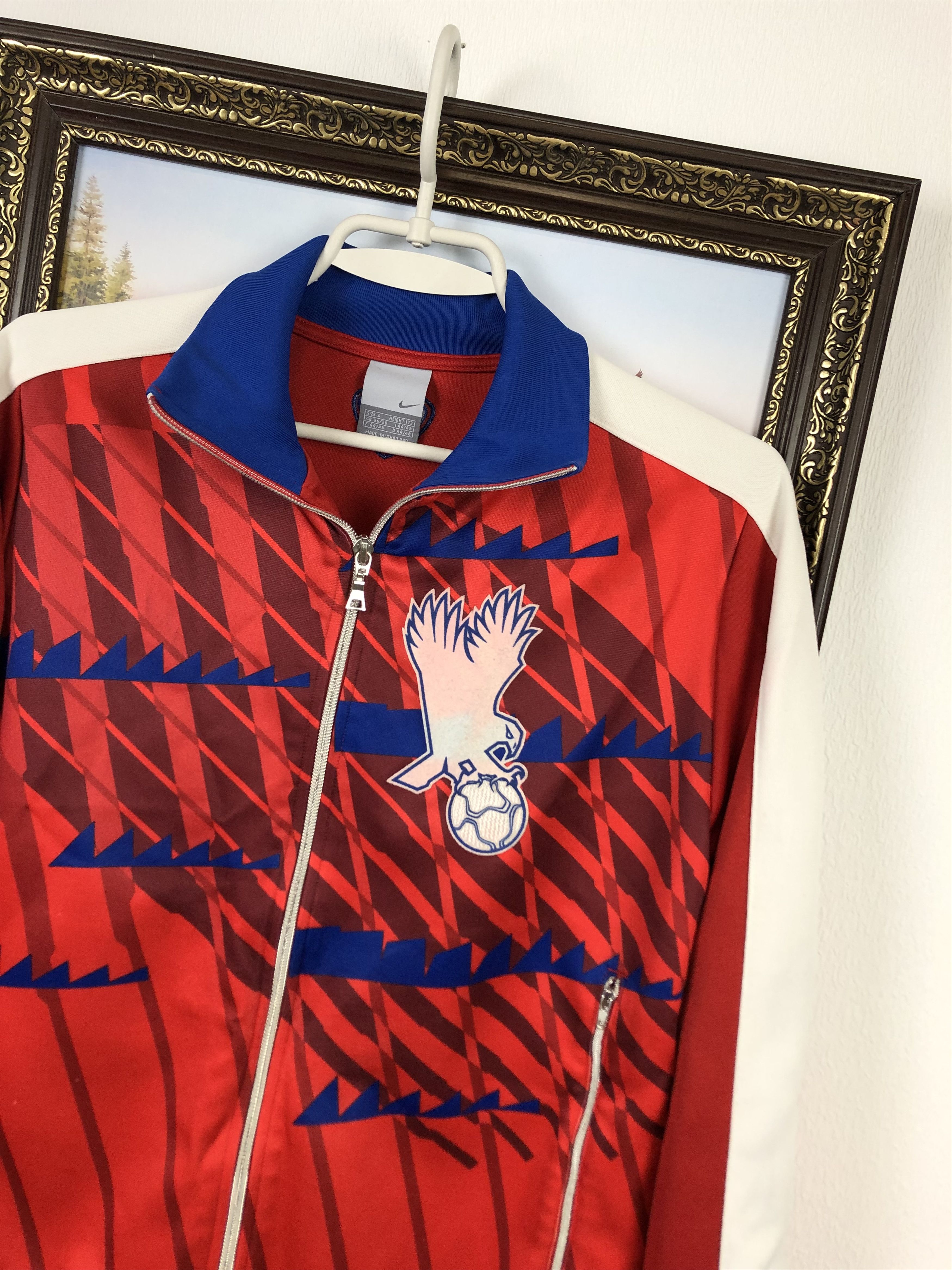 Nike Vintage Crystal Palace Track Jacket Football Soccer Rare Size US S / EU 44-46 / 1 - 4 Thumbnail