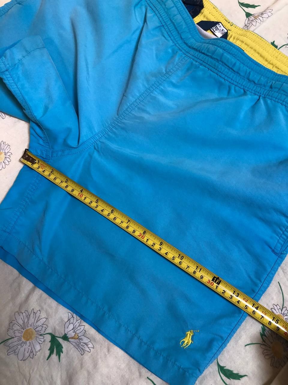 Polo Ralph Lauren Polo Ralph Lauren Mens Swim trunks Large Light Blue Size US 34 / EU 50 - 5 Thumbnail